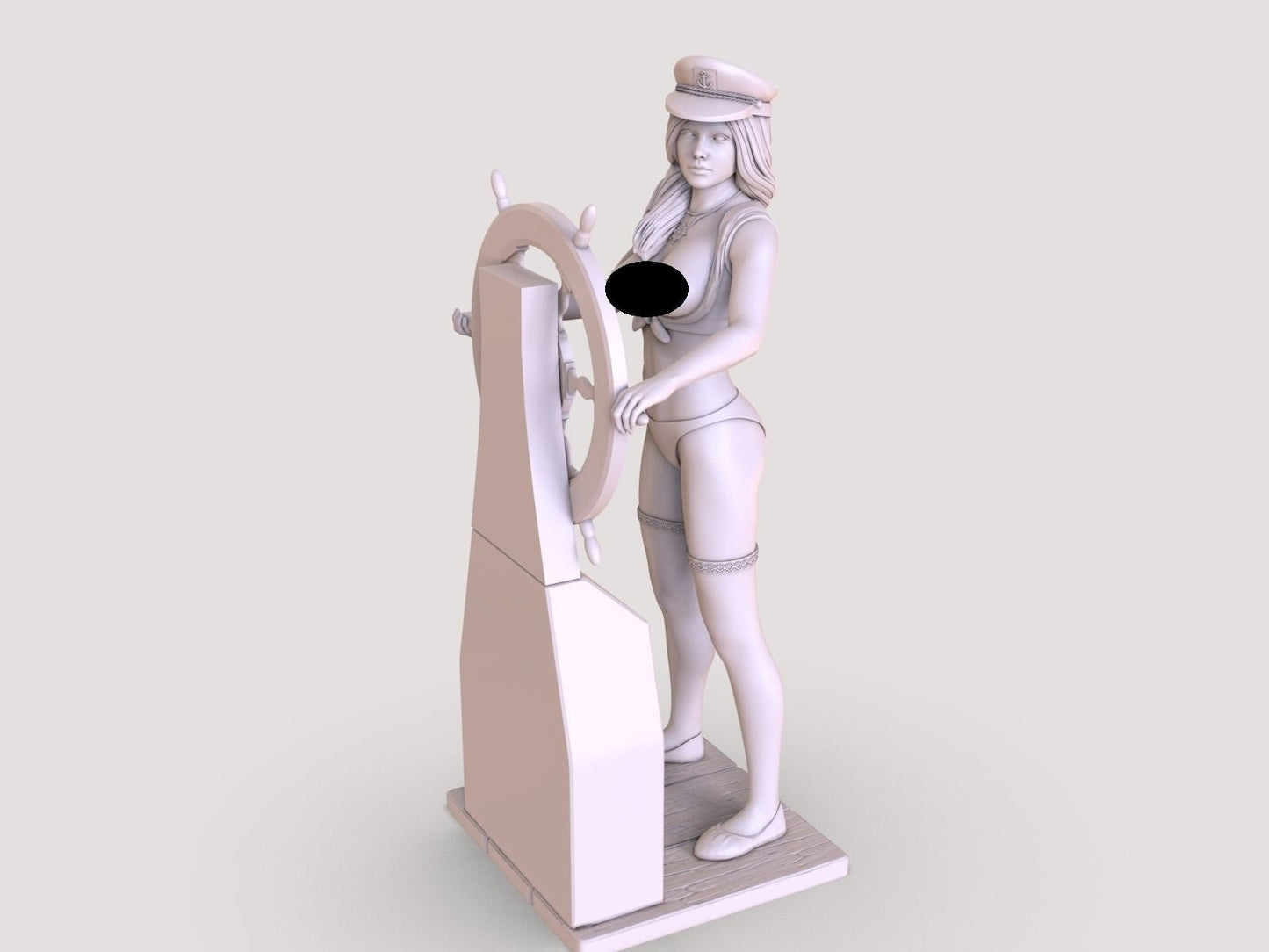 Lady Captain - Artifex3D - Dark Forge Arts