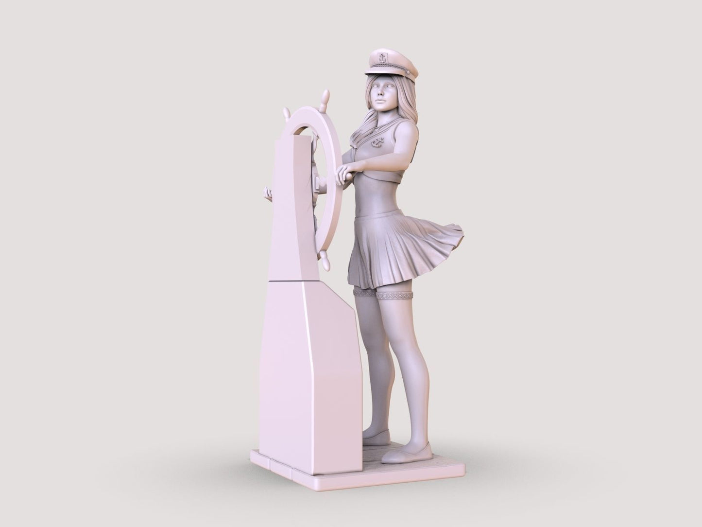 Lady Captain - Artifex3D - Dark Forge Arts