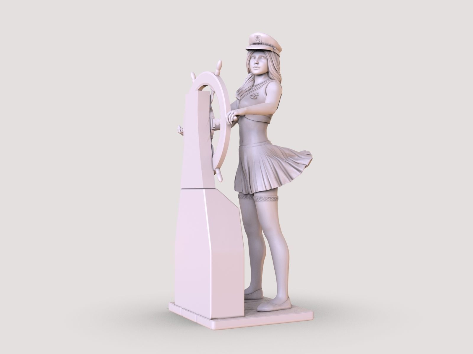 Lady Captain - Artifex3D - Dark Forge Arts