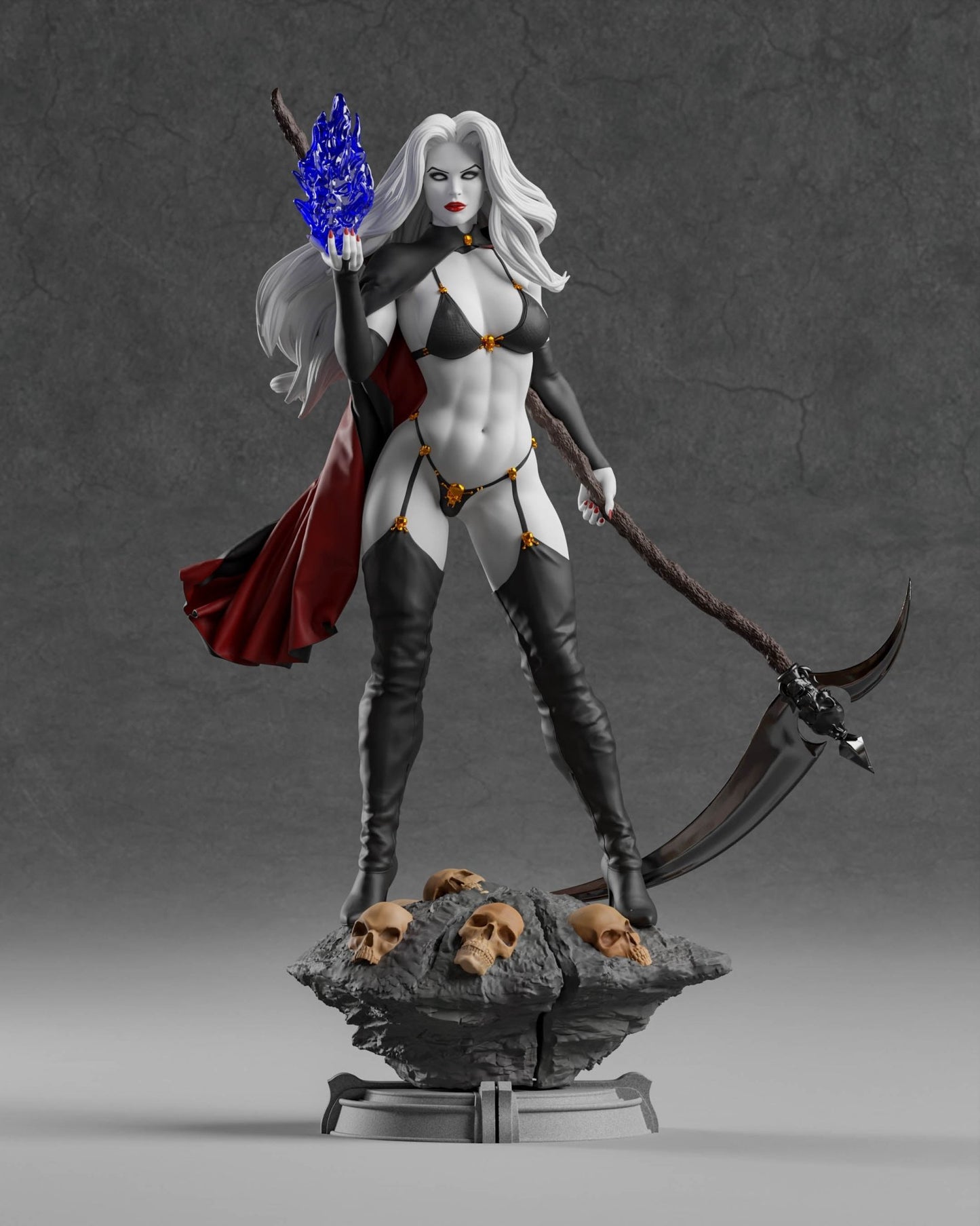 Lady Death V1 - Abe3D - Dark Forge Arts