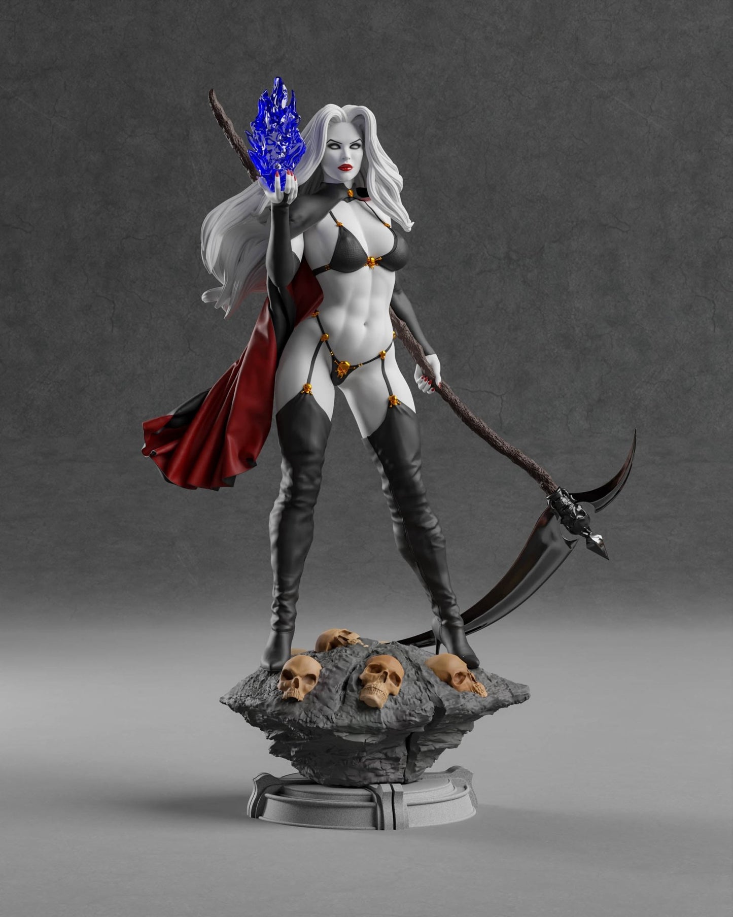 Lady Death V1 - Abe3D - Dark Forge Arts