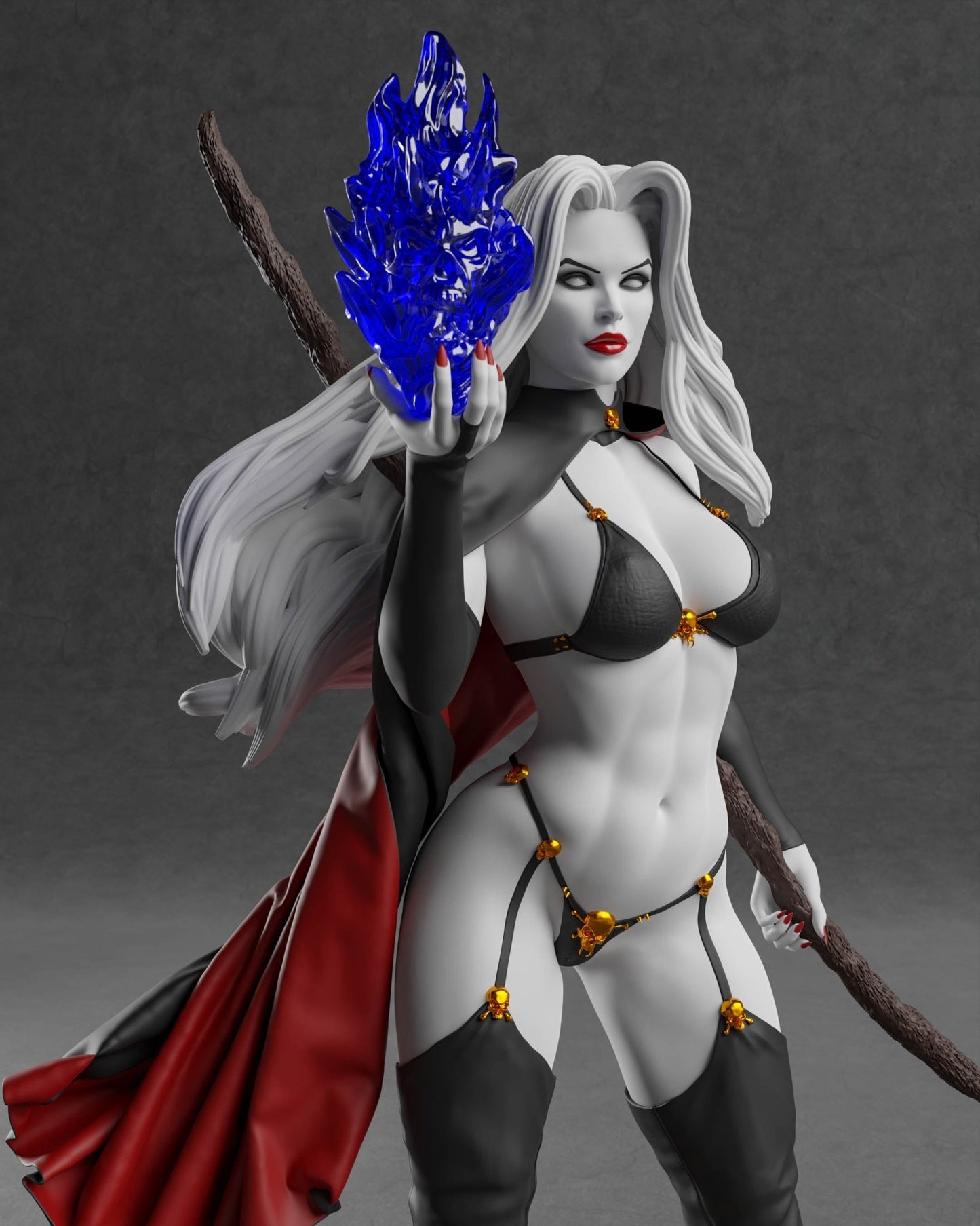 Lady Death V1 - Abe3D - Dark Forge Arts