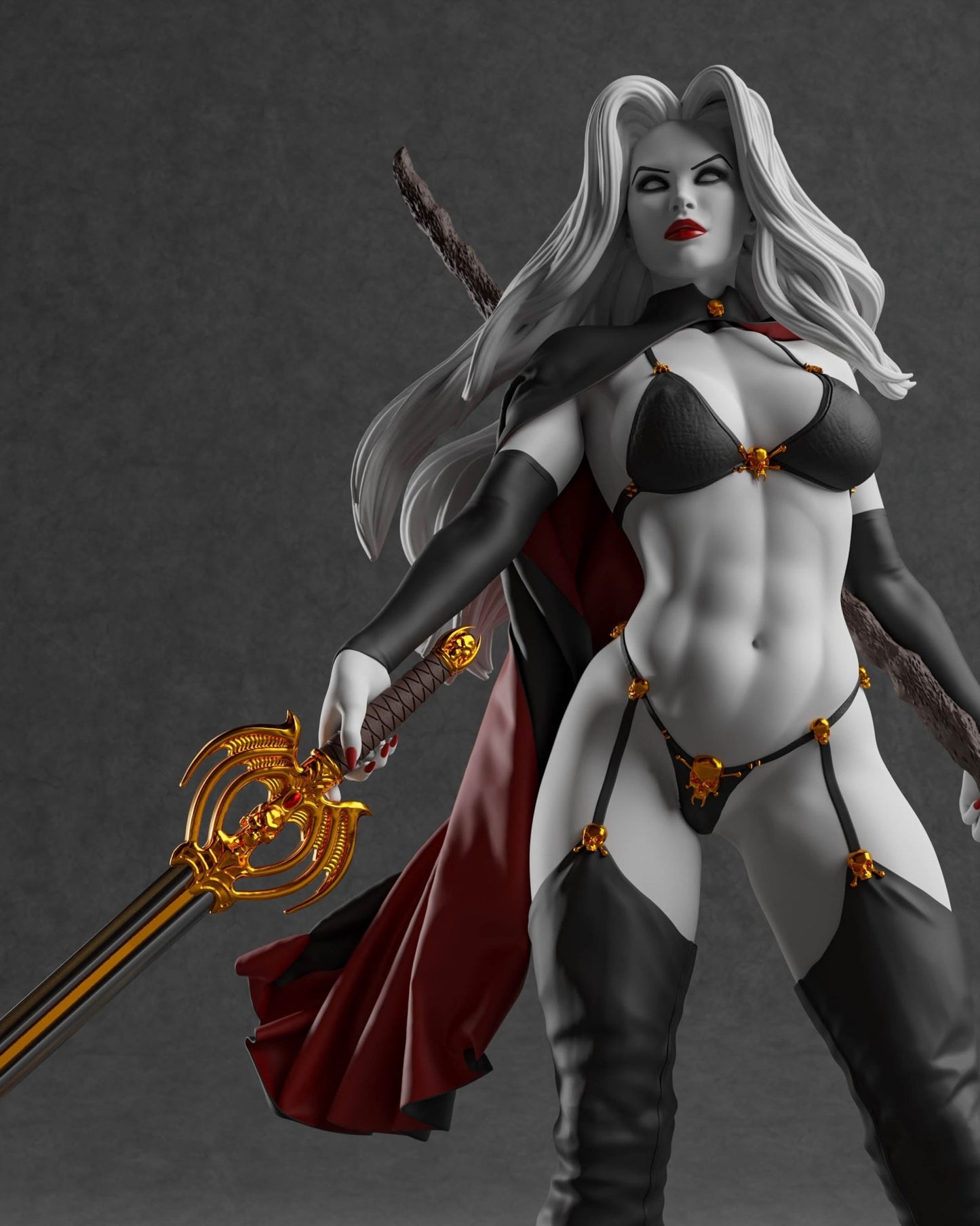 Lady Death V1 - Abe3D - Dark Forge Arts
