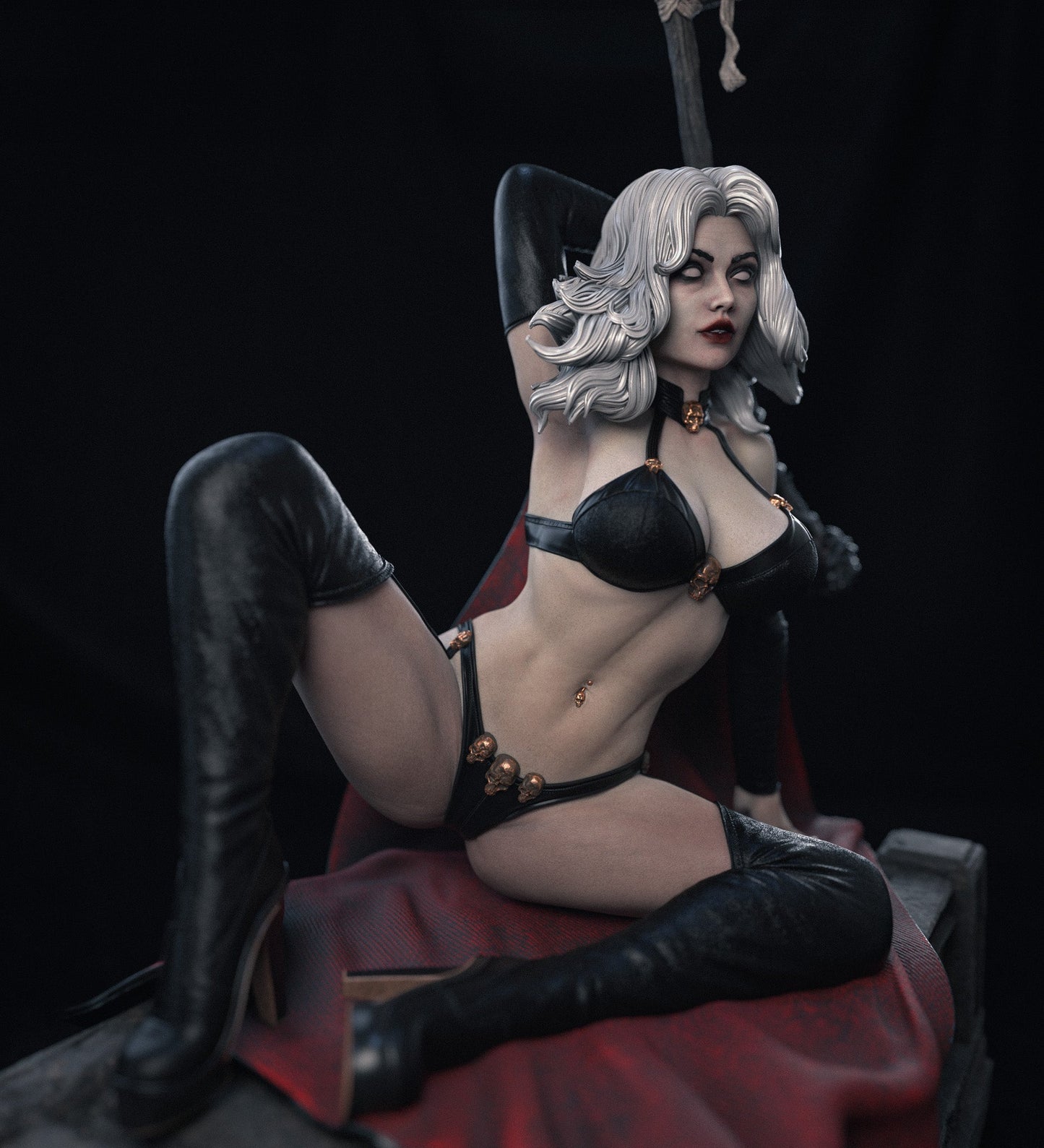 Lady Death V2 - Abe3D - Dark Forge Arts