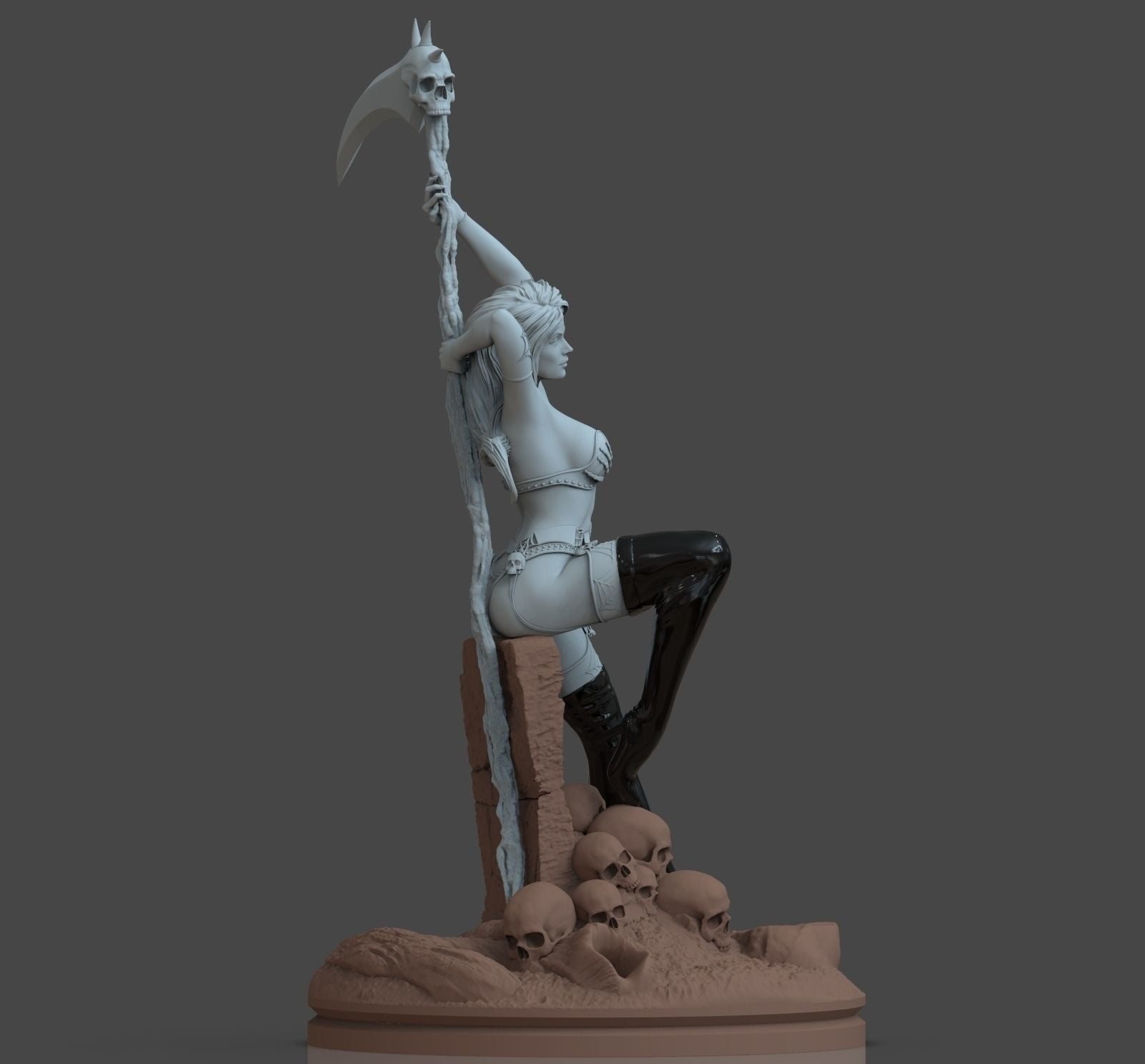 Lady Death V2 - Artifex3D - Dark Forge Arts