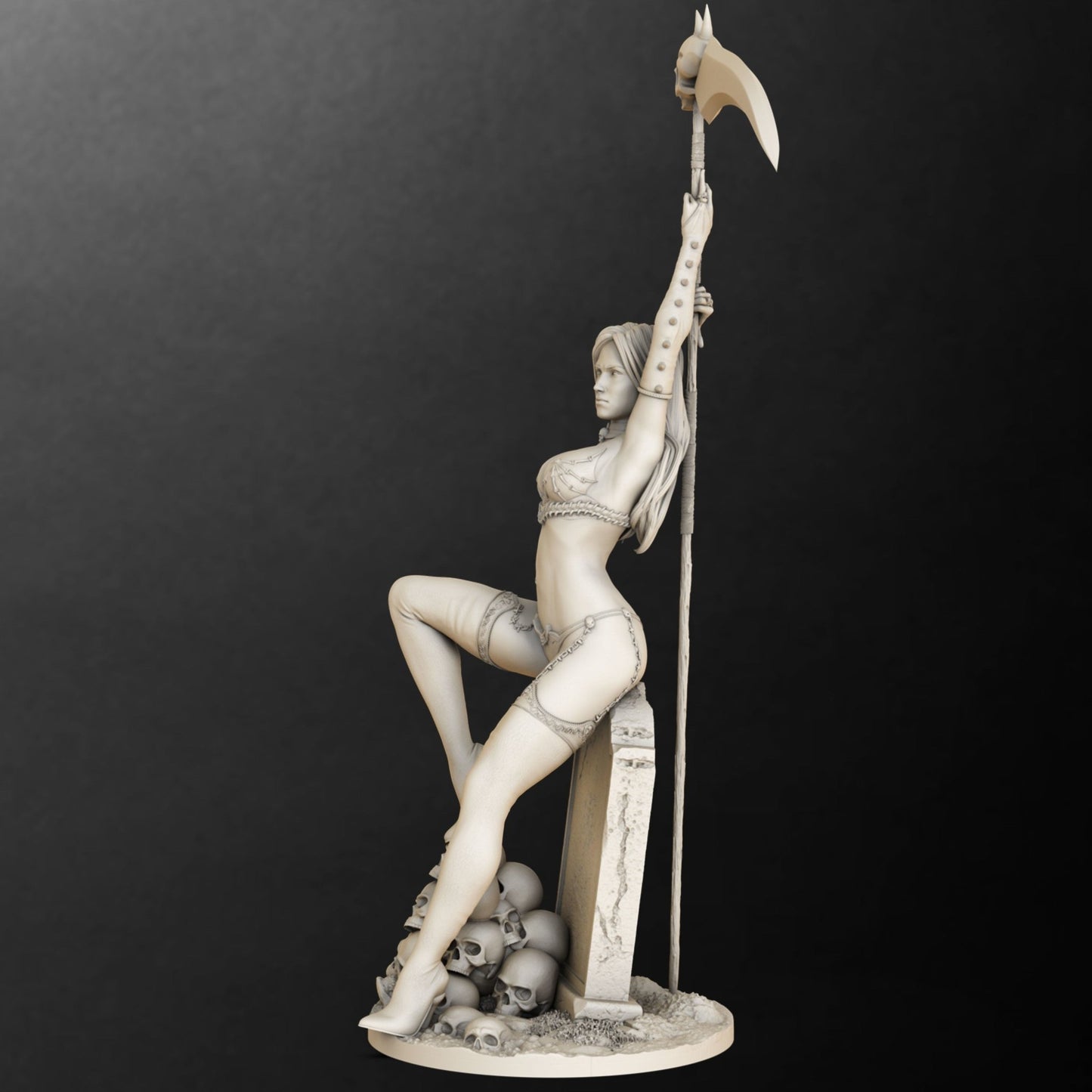 Lady Death V3 - Artifex3D - Dark Forge Arts