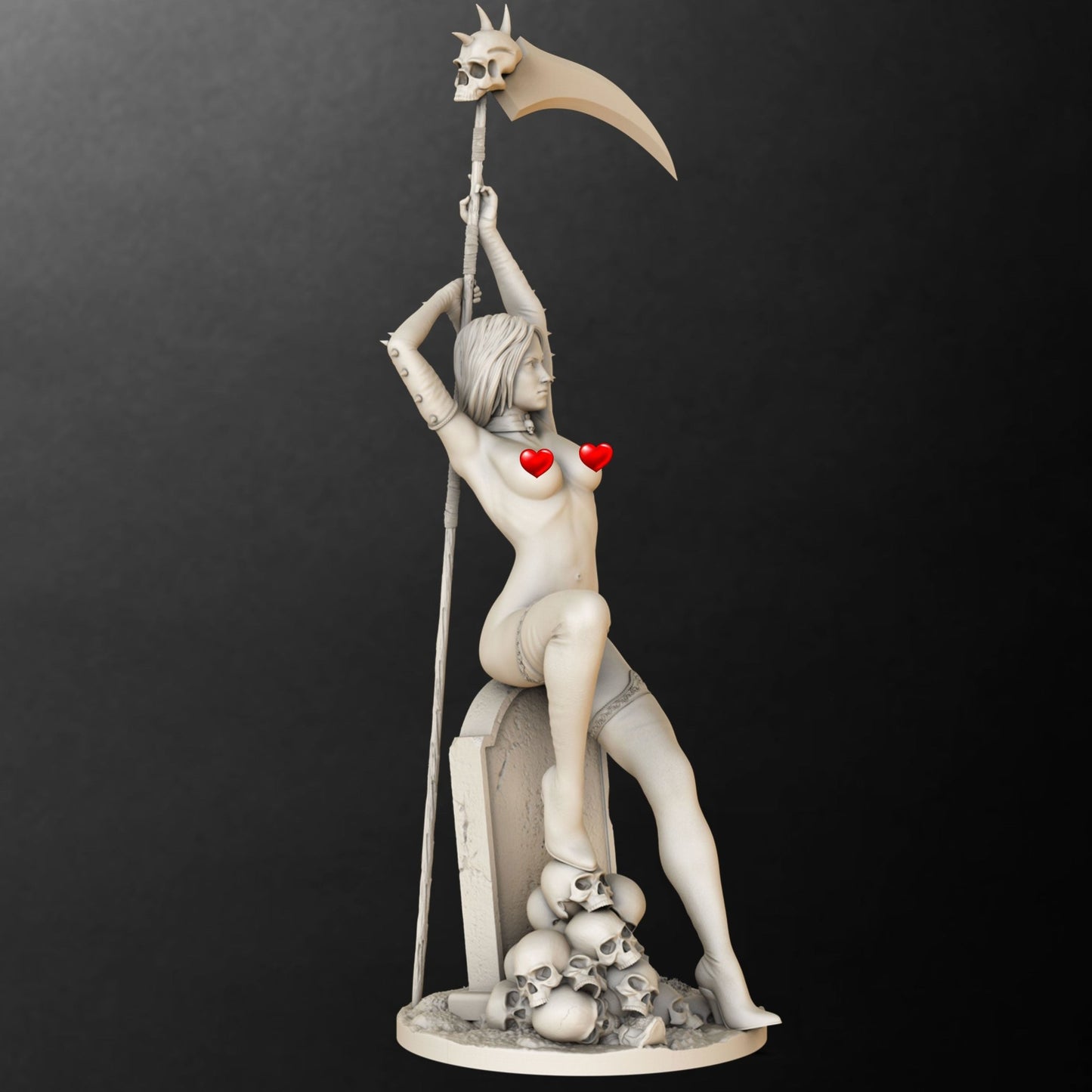 Lady Death V3 - Artifex3D - Dark Forge Arts