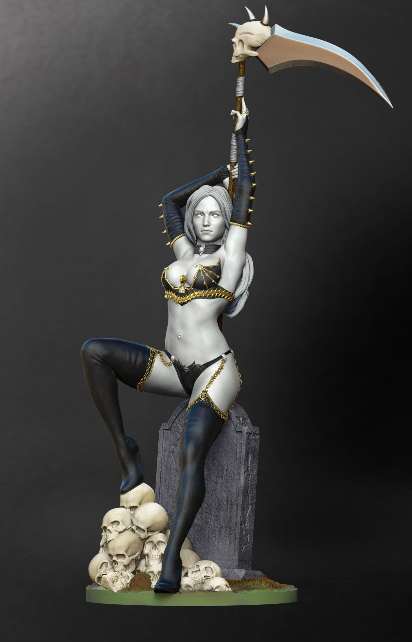 Lady Death V3 - Artifex3D - Dark Forge Arts