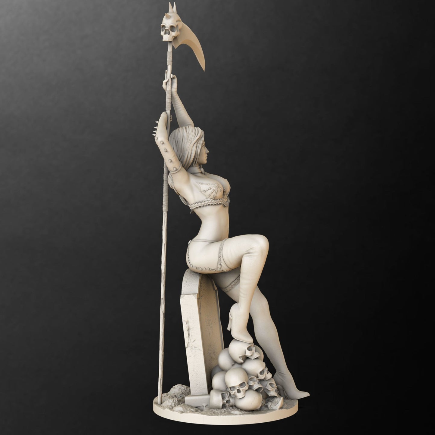 Lady Death V3 - Artifex3D - Dark Forge Arts