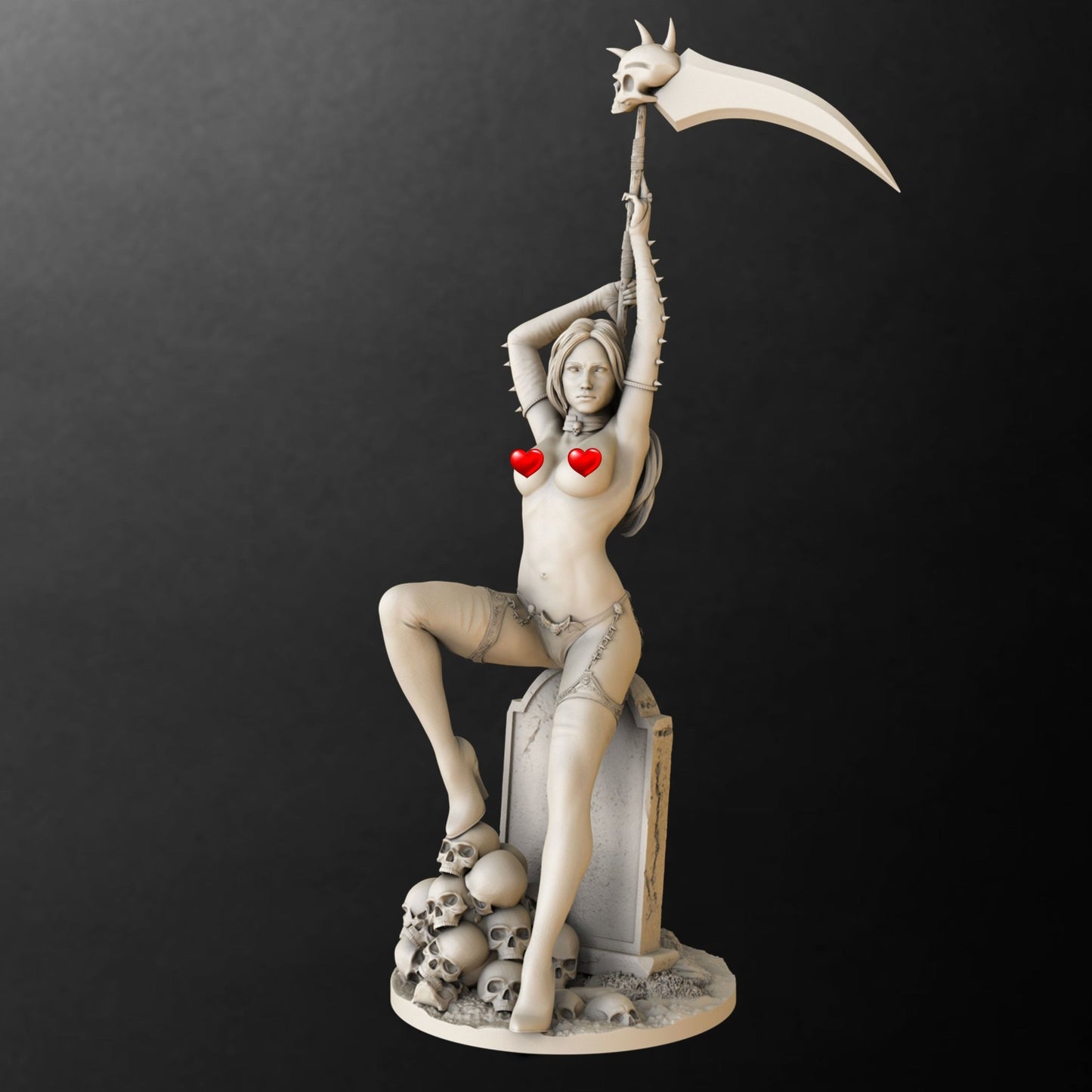 Lady Death V3 - Artifex3D - Dark Forge Arts