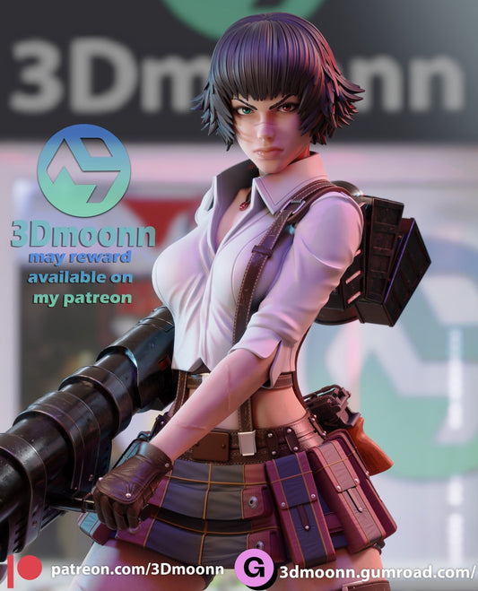 Lady Devil May Cry - 3DMoonn - Dark Forge Arts