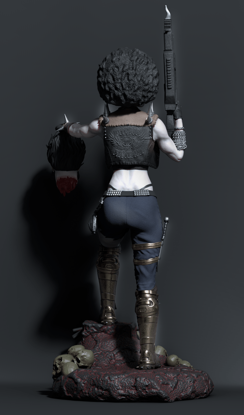 Lady Lobo - CA 3D Studios - Dark Forge Arts