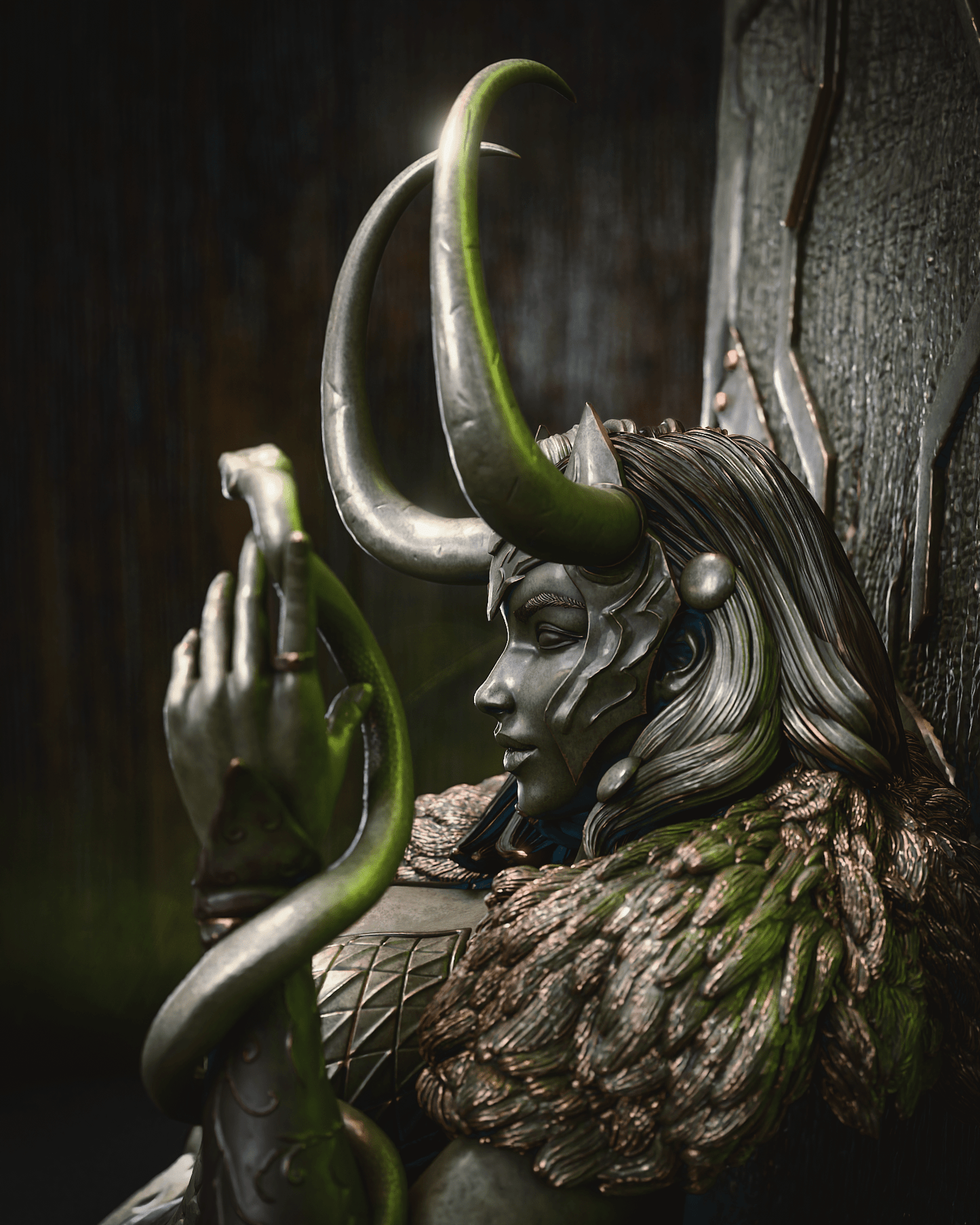 Lady Loki v1 - CA 3D Studios - Dark Forge Arts