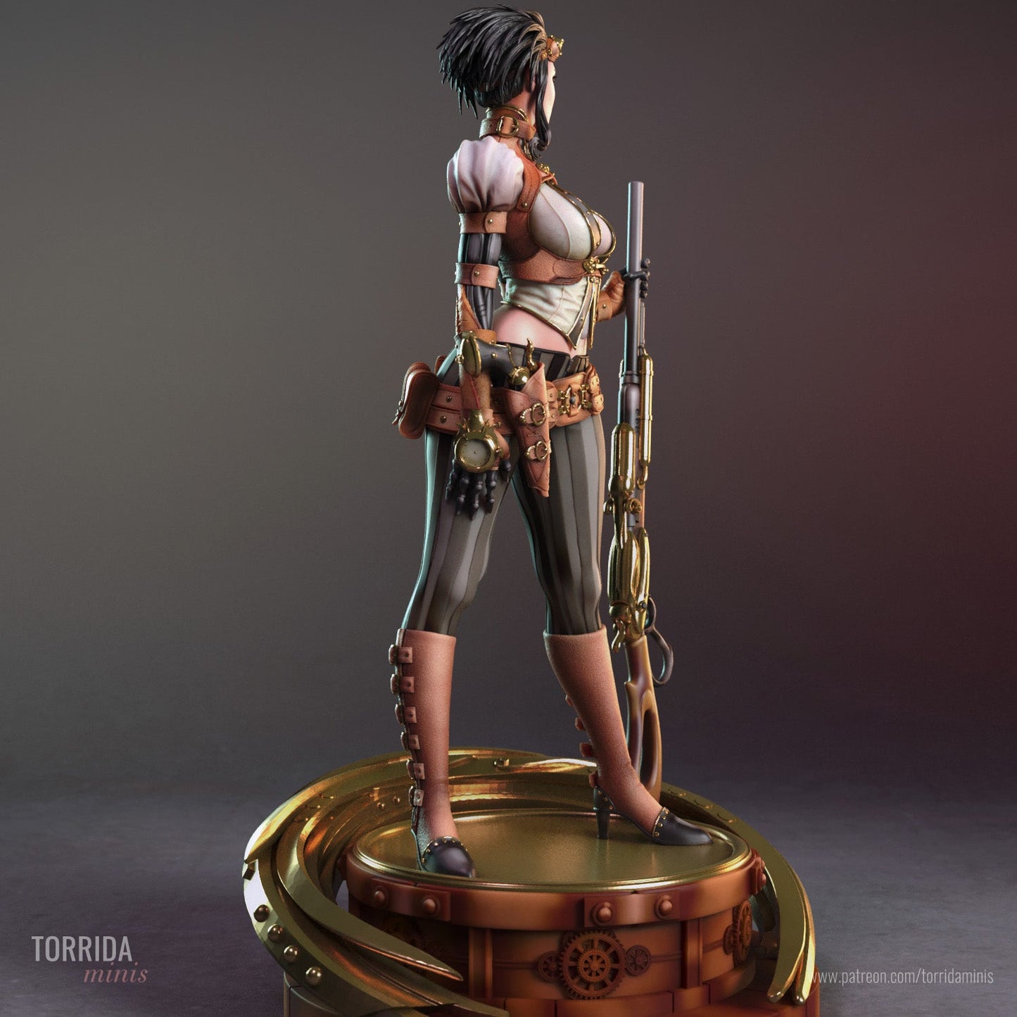 Lady Mechanika - Torrida Minis - Dark Forge Arts