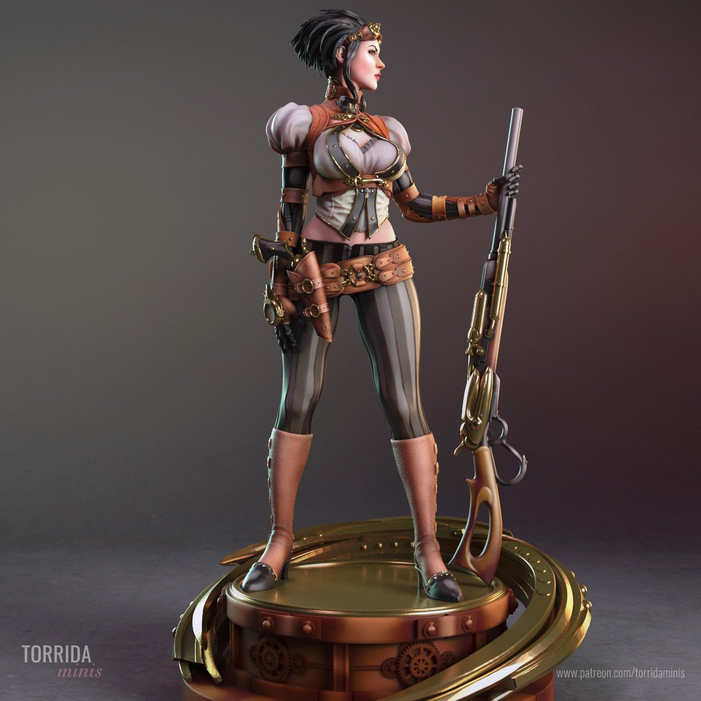 Lady Mechanika - Torrida Minis - Dark Forge Arts