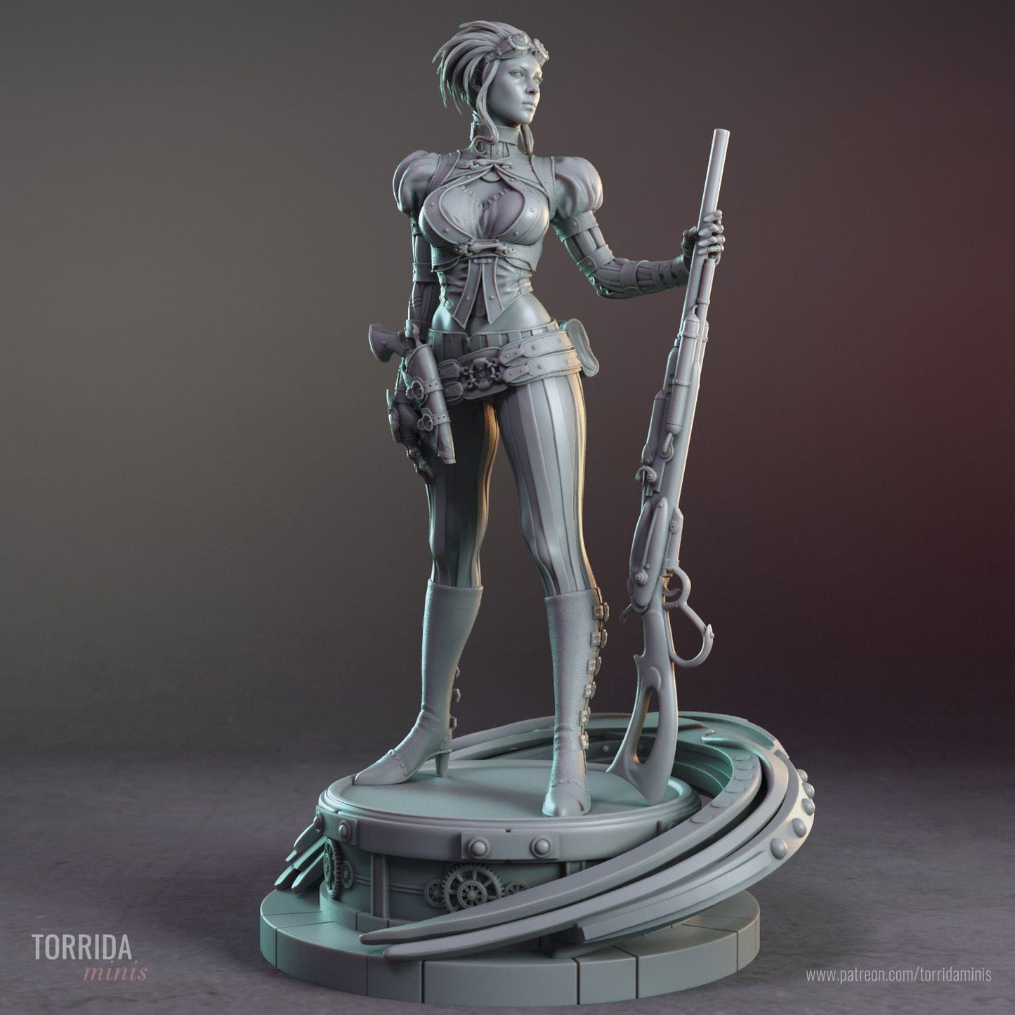 Lady Mechanika - Torrida Minis - Dark Forge Arts