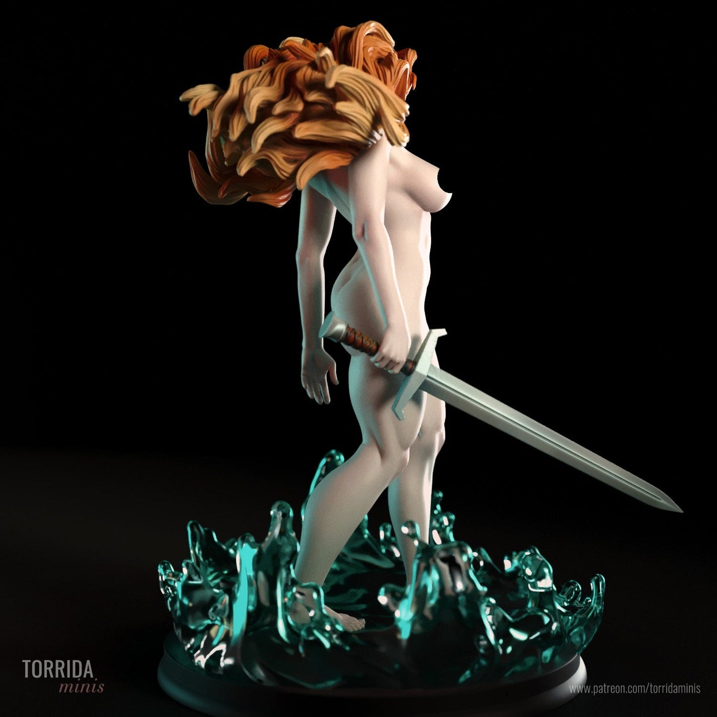 Lady of the Lake - Torrida Minis - Dark Forge Arts