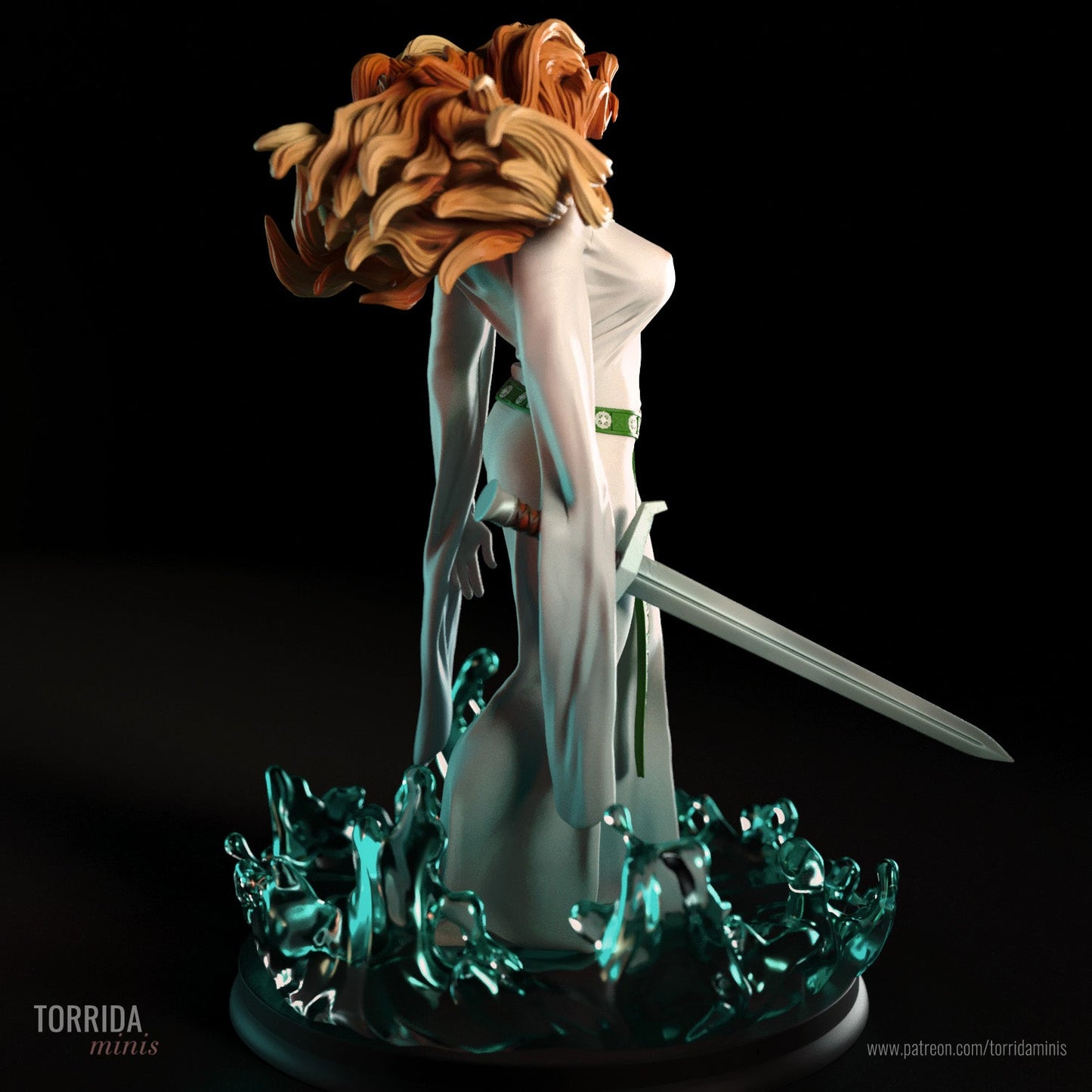 Lady of the Lake - Torrida Minis - Dark Forge Arts