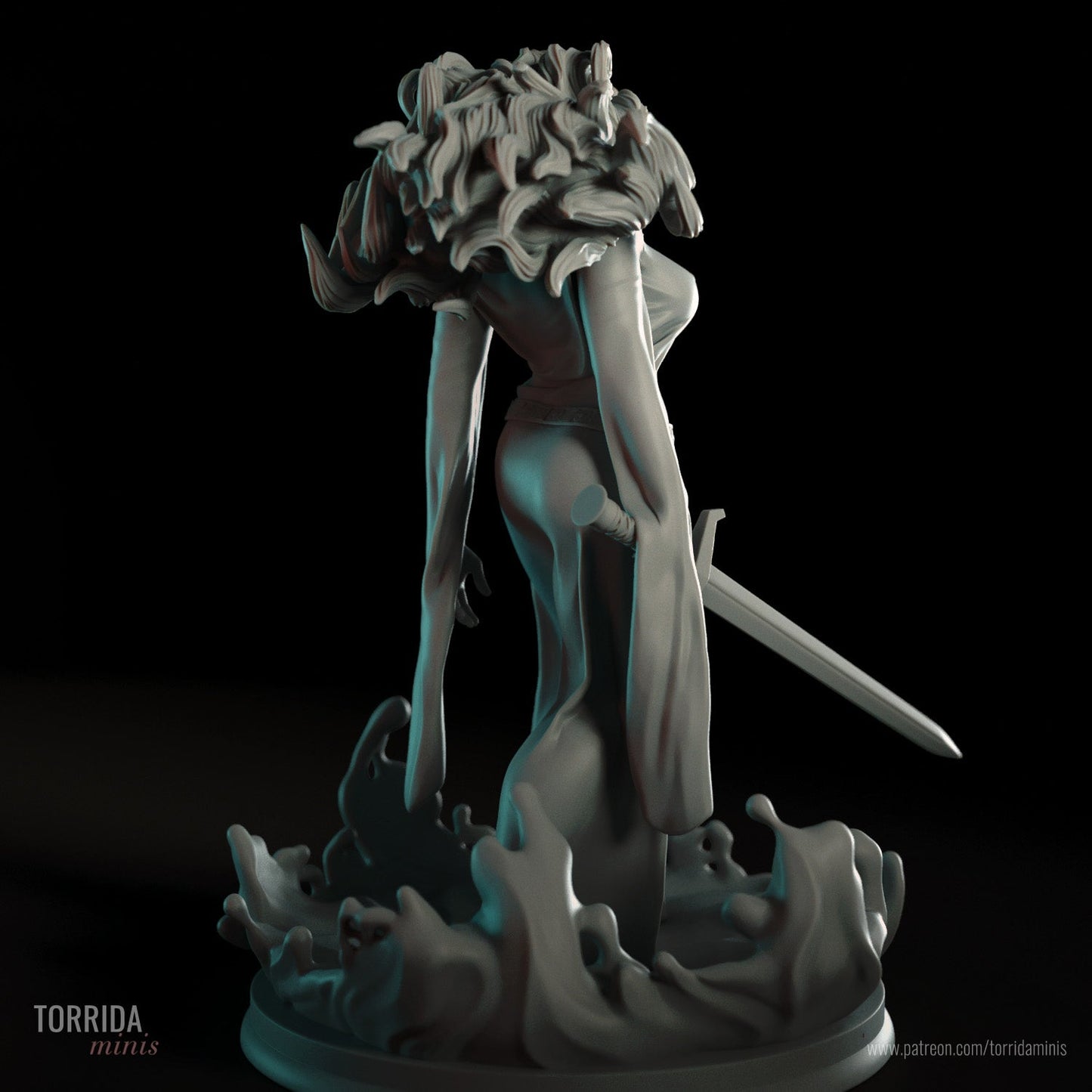 Lady of the Lake - Torrida Minis - Dark Forge Arts