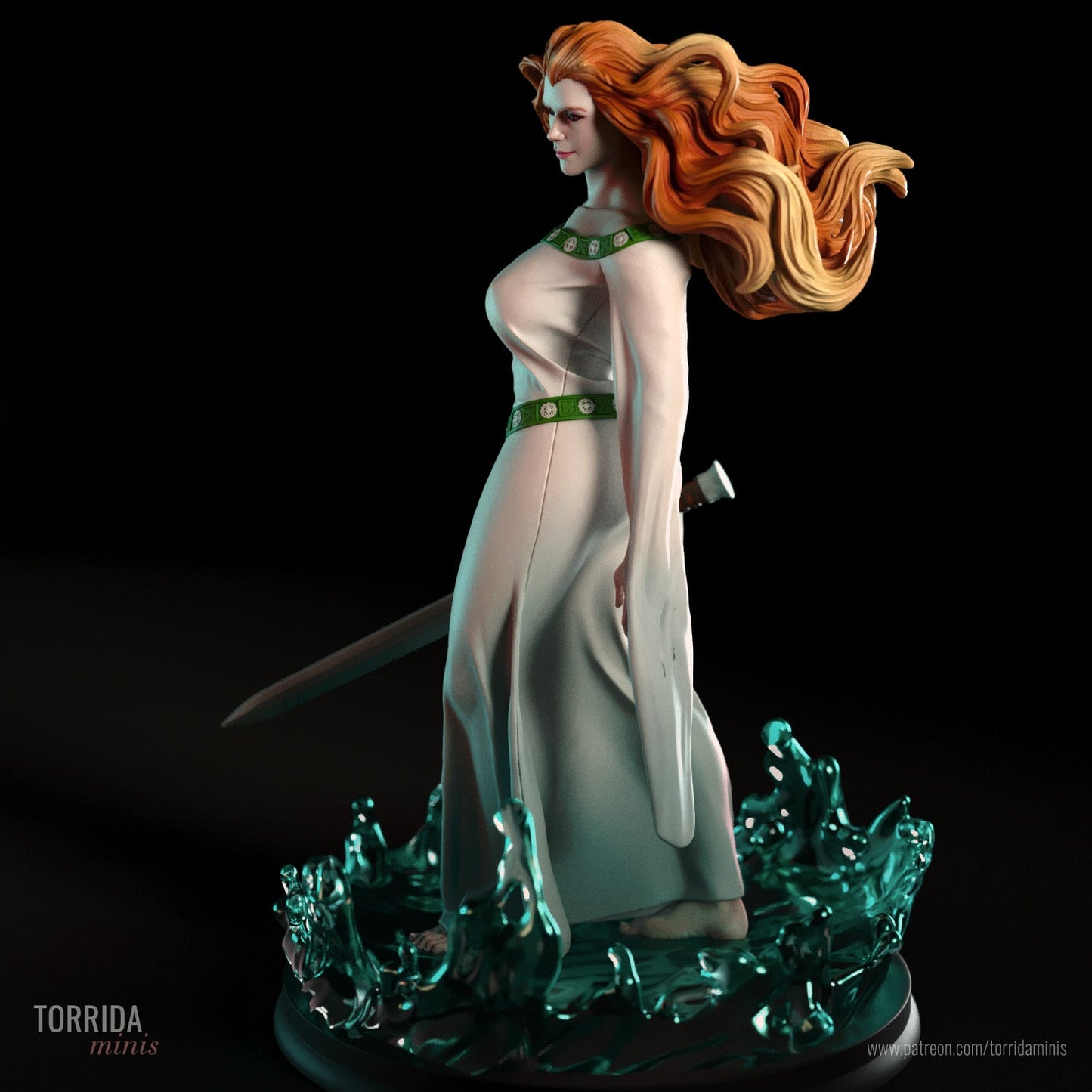 Lady of the Lake - Torrida Minis - Dark Forge Arts