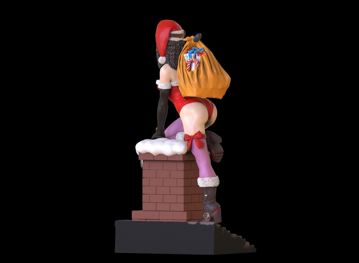 Lady Santa - Artifex3D - Dark Forge Arts