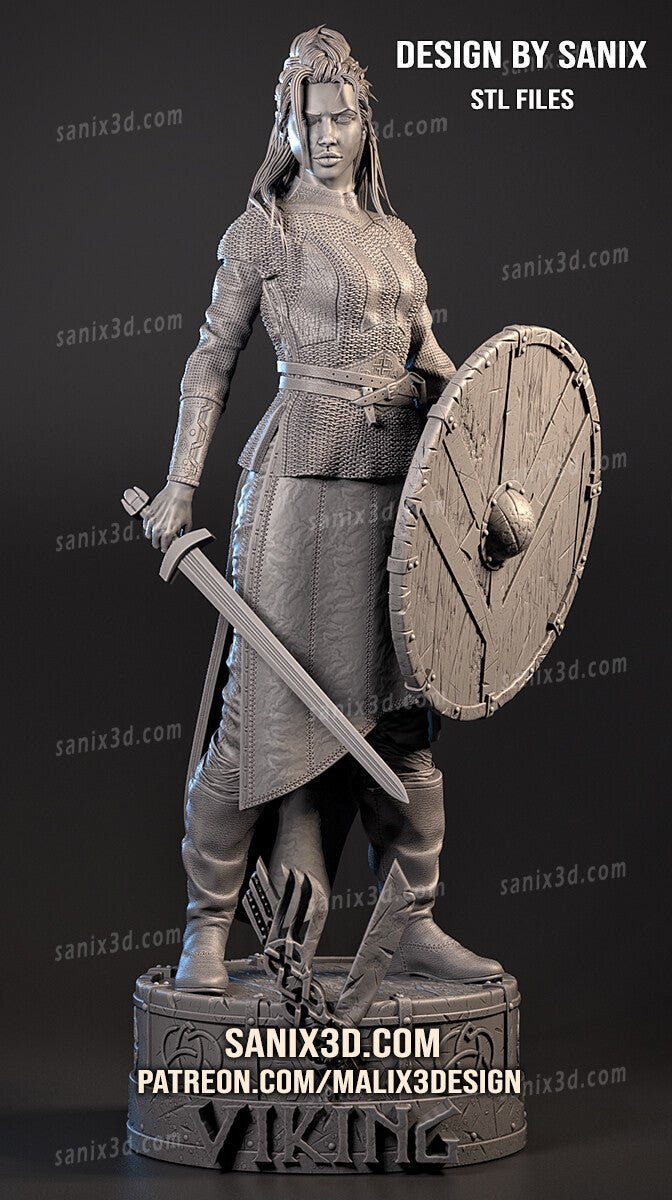 Lagertha - Sanix3D - Dark Forge Arts