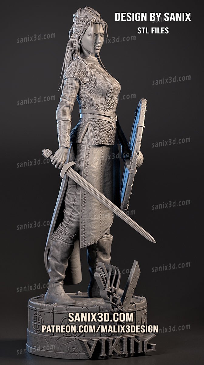 Lagertha - Sanix3D - Dark Forge Arts