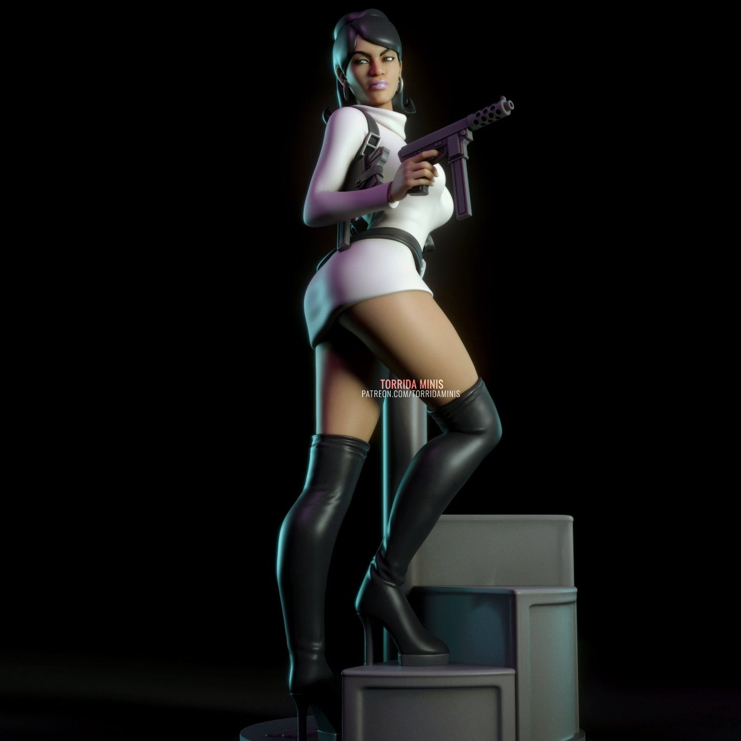 Lana Kane - Torrida Minis - Dark Forge Arts