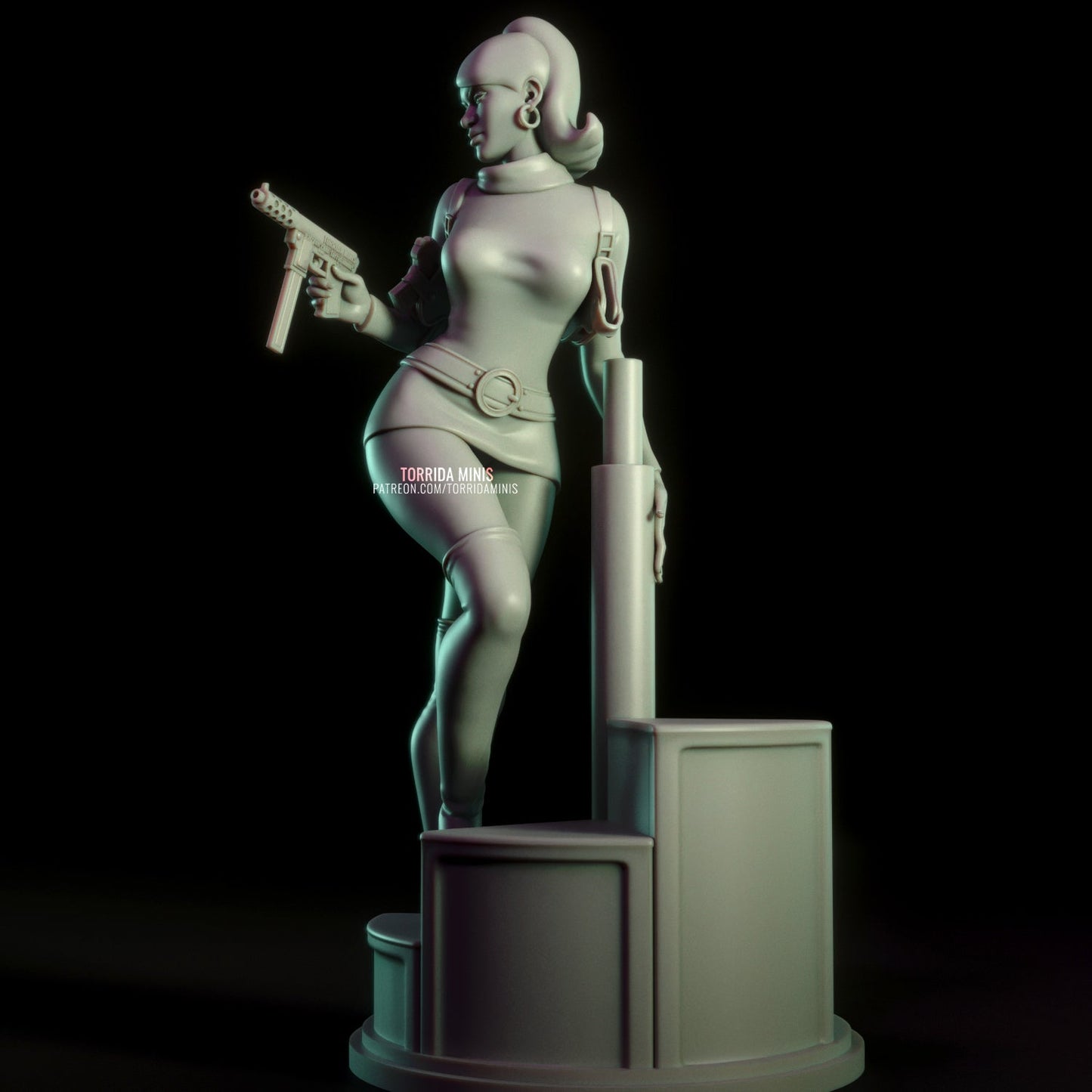 Lana Kane - Torrida Minis - Dark Forge Arts