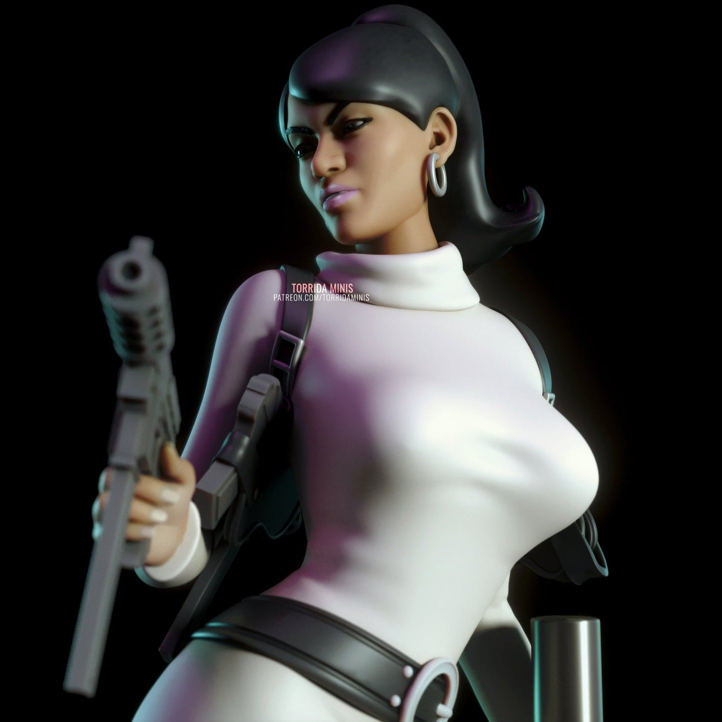 Lana Kane - Torrida Minis - Dark Forge Arts