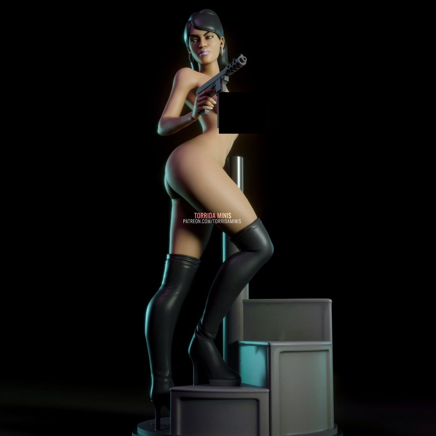 Lana Kane - Torrida Minis - Dark Forge Arts