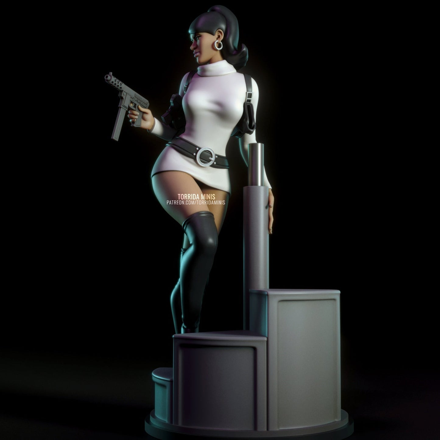 Lana Kane - Torrida Minis - Dark Forge Arts