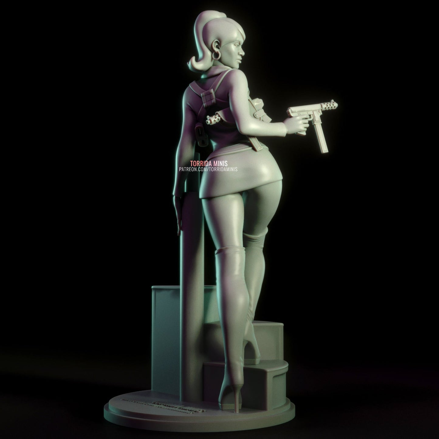 Lana Kane - Torrida Minis - Dark Forge Arts