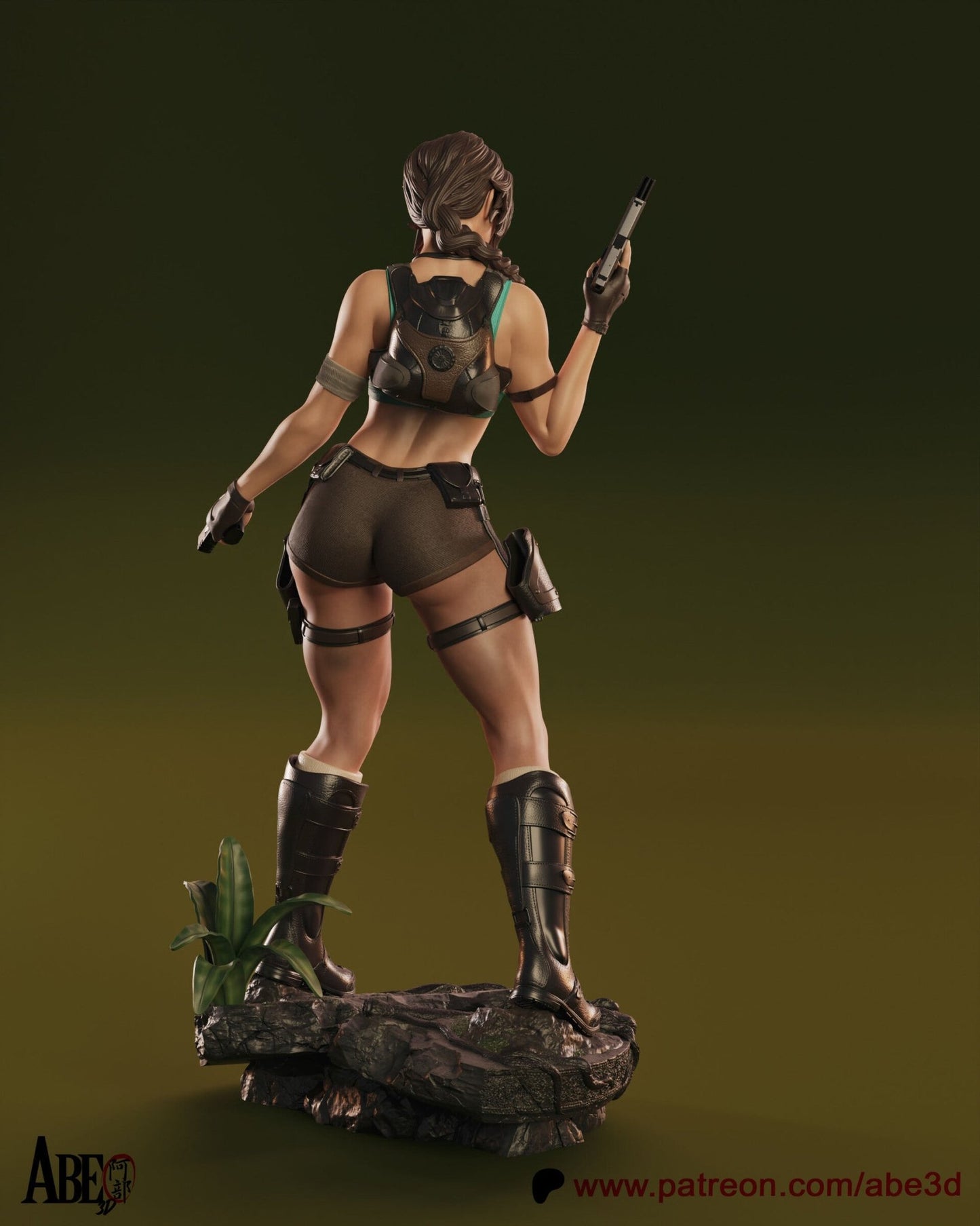 Lara Croft - Abe3D - Dark Forge Arts