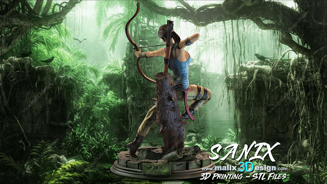 Lara Croft - Sanix3D - Dark Forge Arts