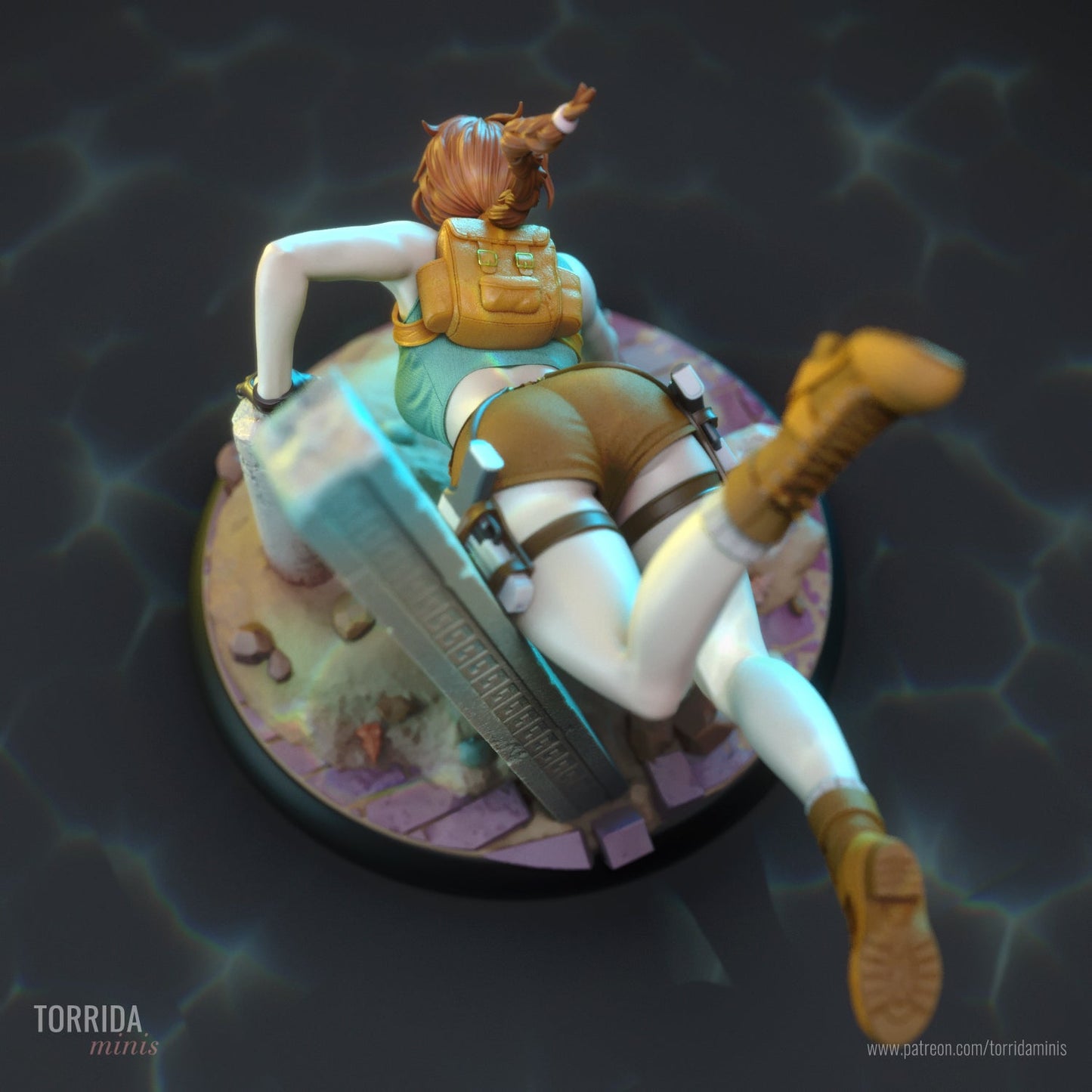 Lara Croft - Torrida Minis - Dark Forge Arts