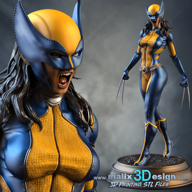 Laura Kinney X - 23 - Sanix3D - Dark Forge Arts