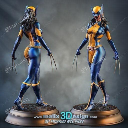 Laura Kinney X - 23 - Sanix3D - Dark Forge Arts