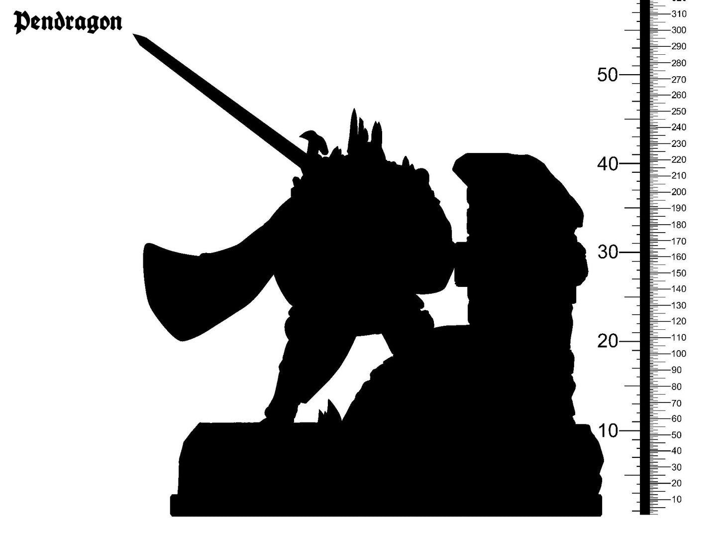 Legend of King Arthur - ClayCyanide - Dark Forge Arts