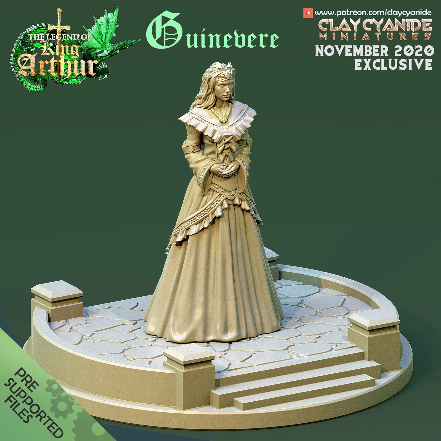 Legend of King Arthur - ClayCyanide - Dark Forge Arts