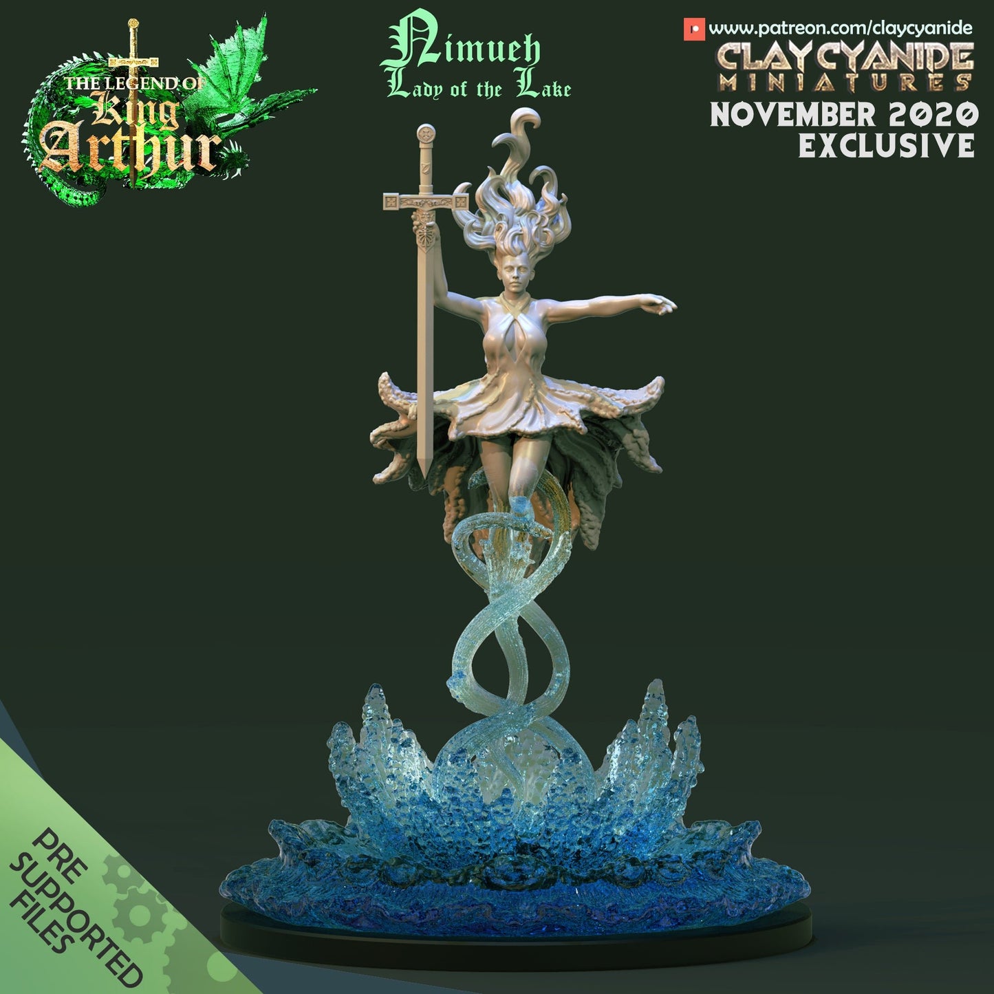 Legend of King Arthur - ClayCyanide - Dark Forge Arts