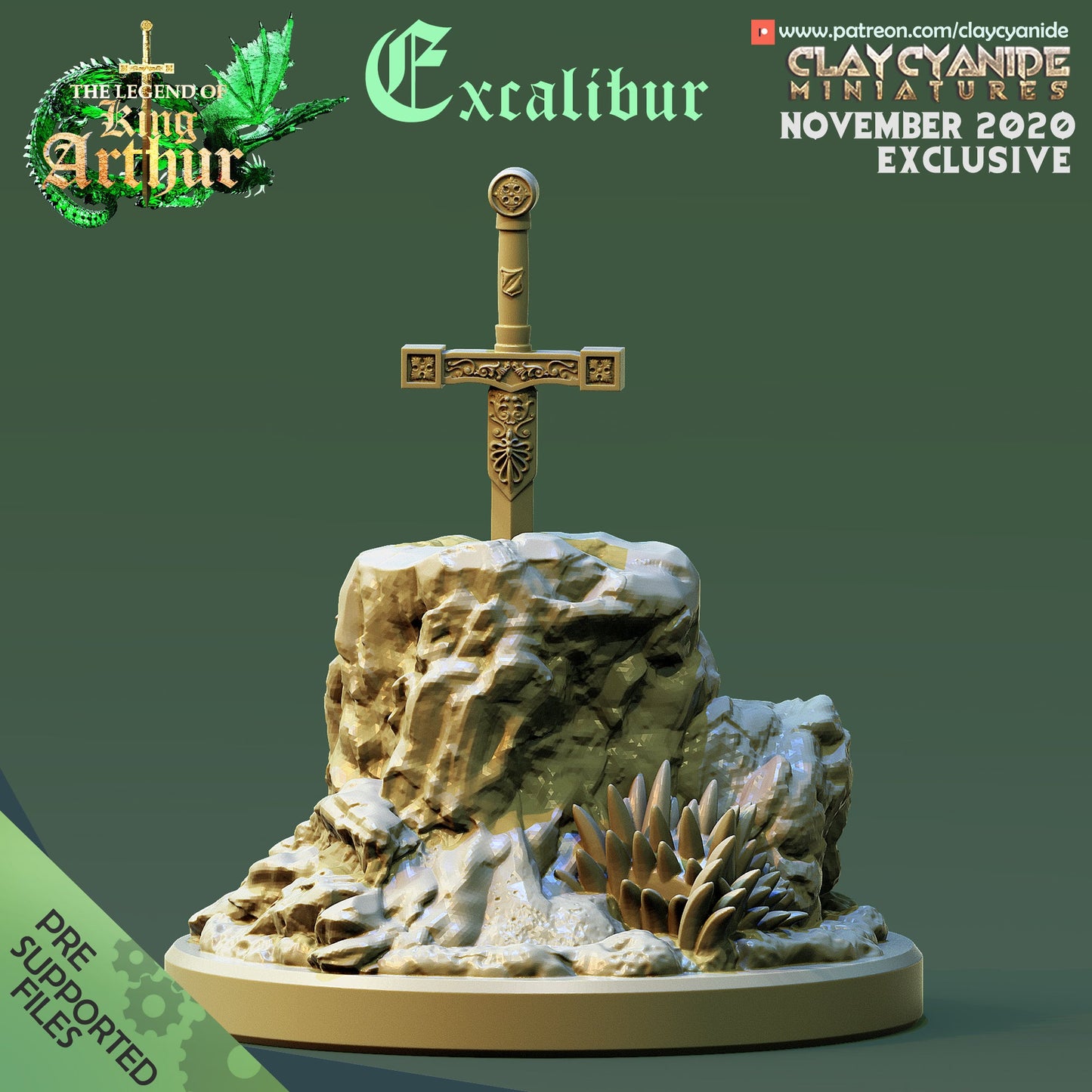 Legend of King Arthur - ClayCyanide - Dark Forge Arts