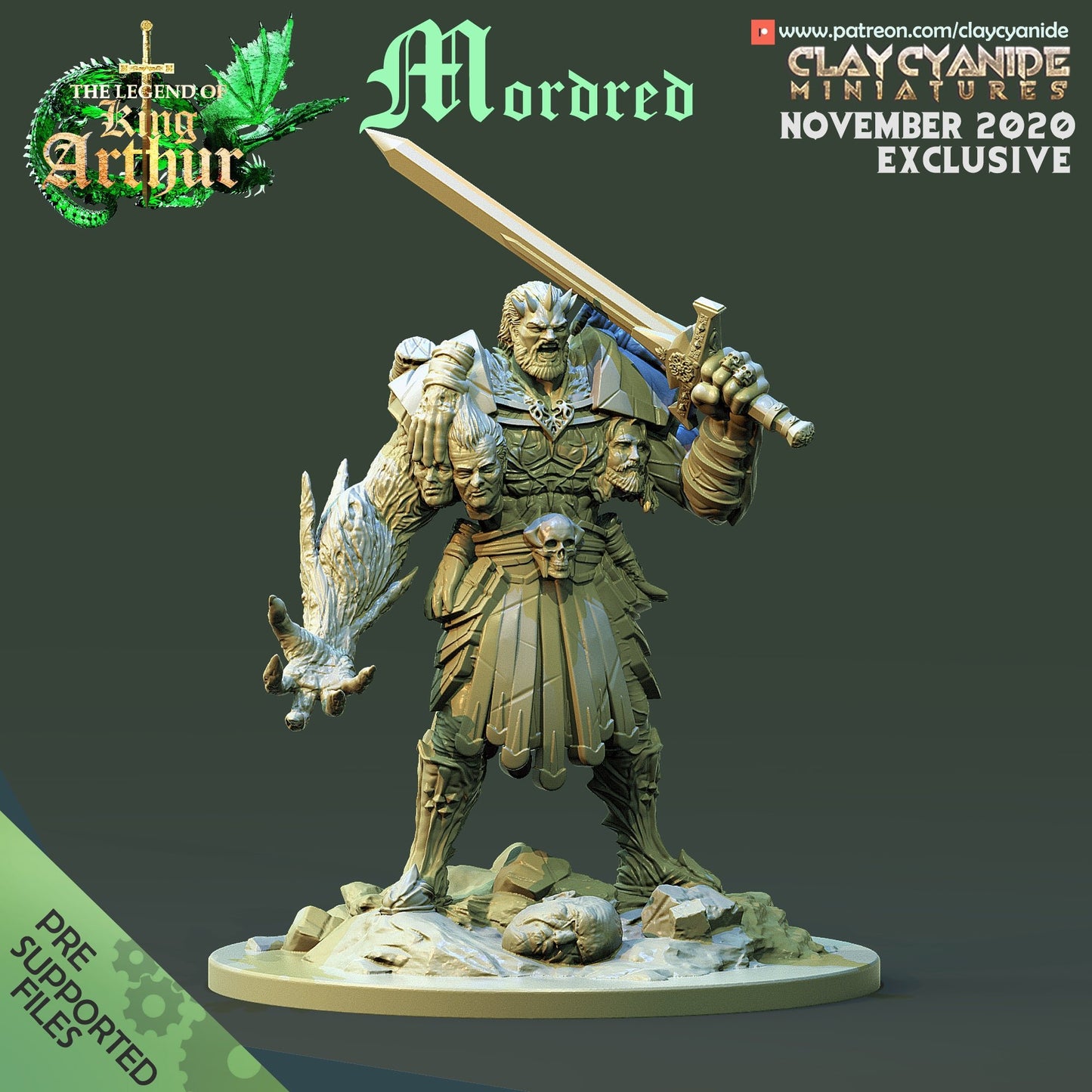 Legend of King Arthur - ClayCyanide - Dark Forge Arts