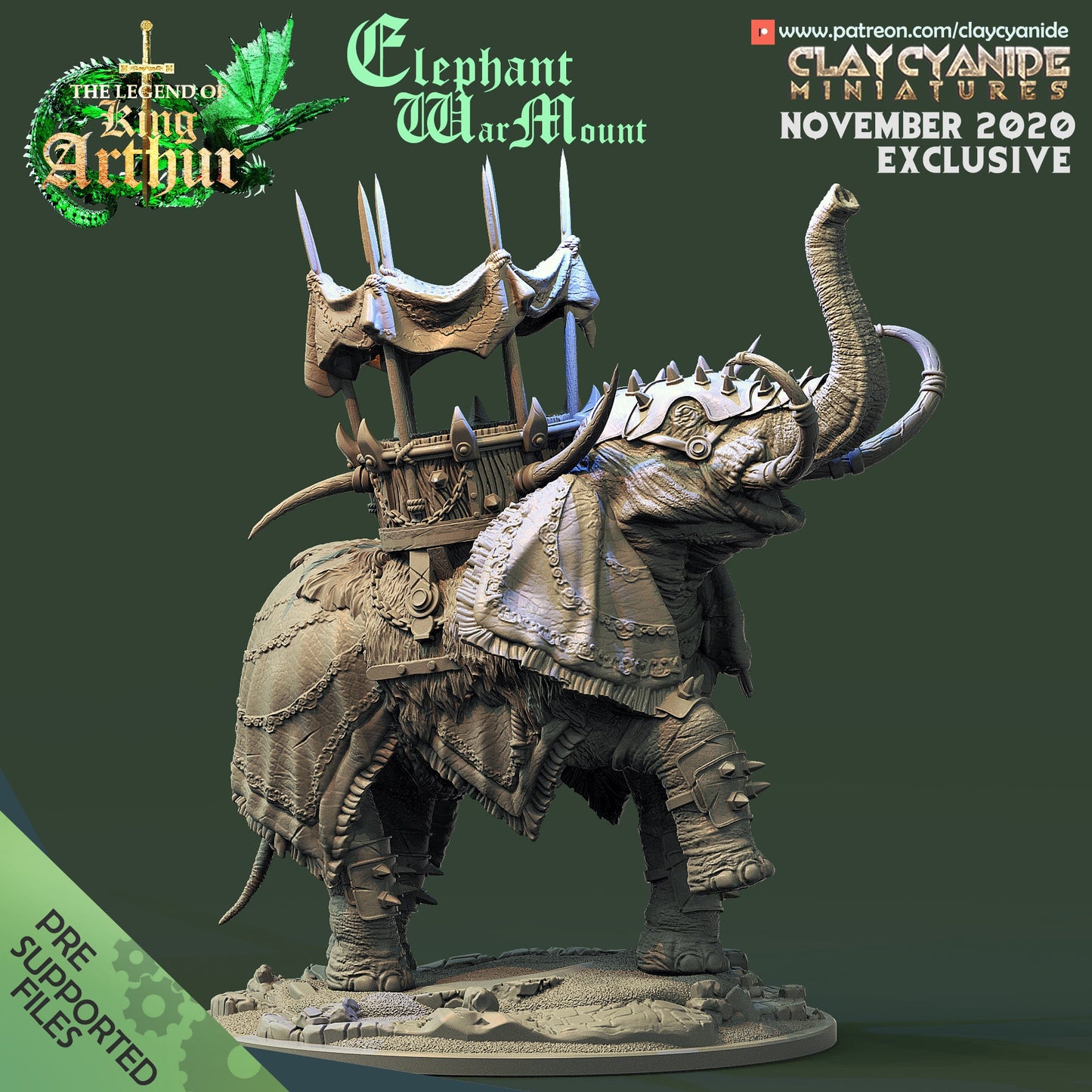 Legend of King Arthur - ClayCyanide - Dark Forge Arts