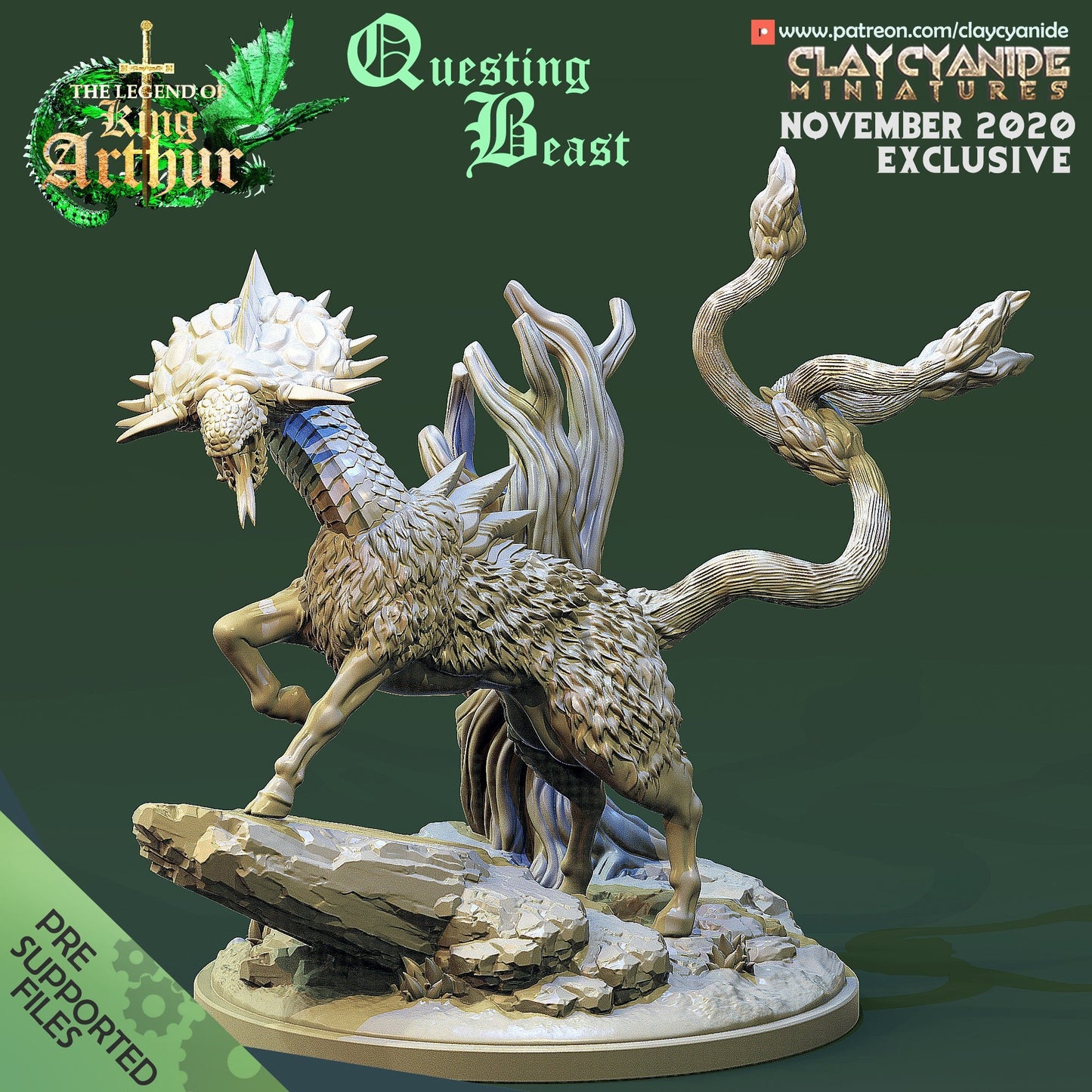 Legend of King Arthur - ClayCyanide - Dark Forge Arts
