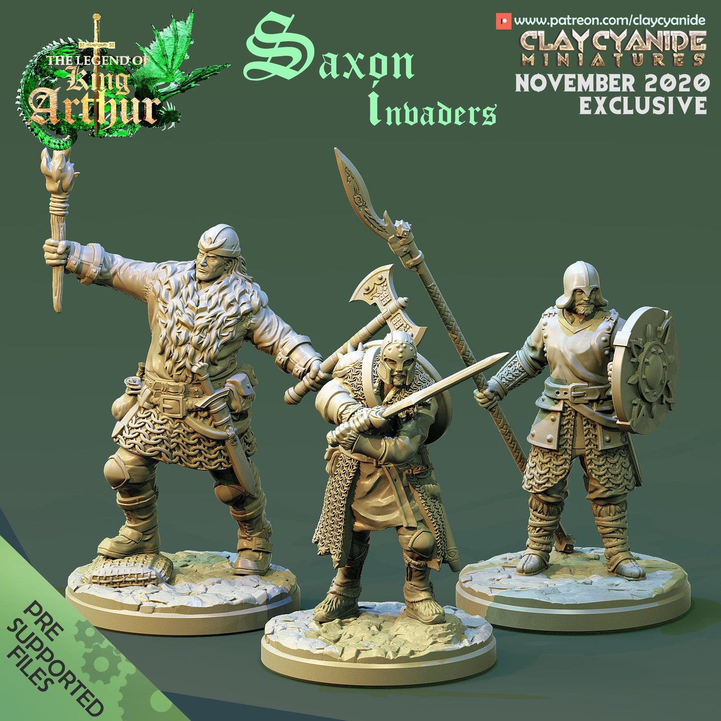 Legend of King Arthur - ClayCyanide - Dark Forge Arts