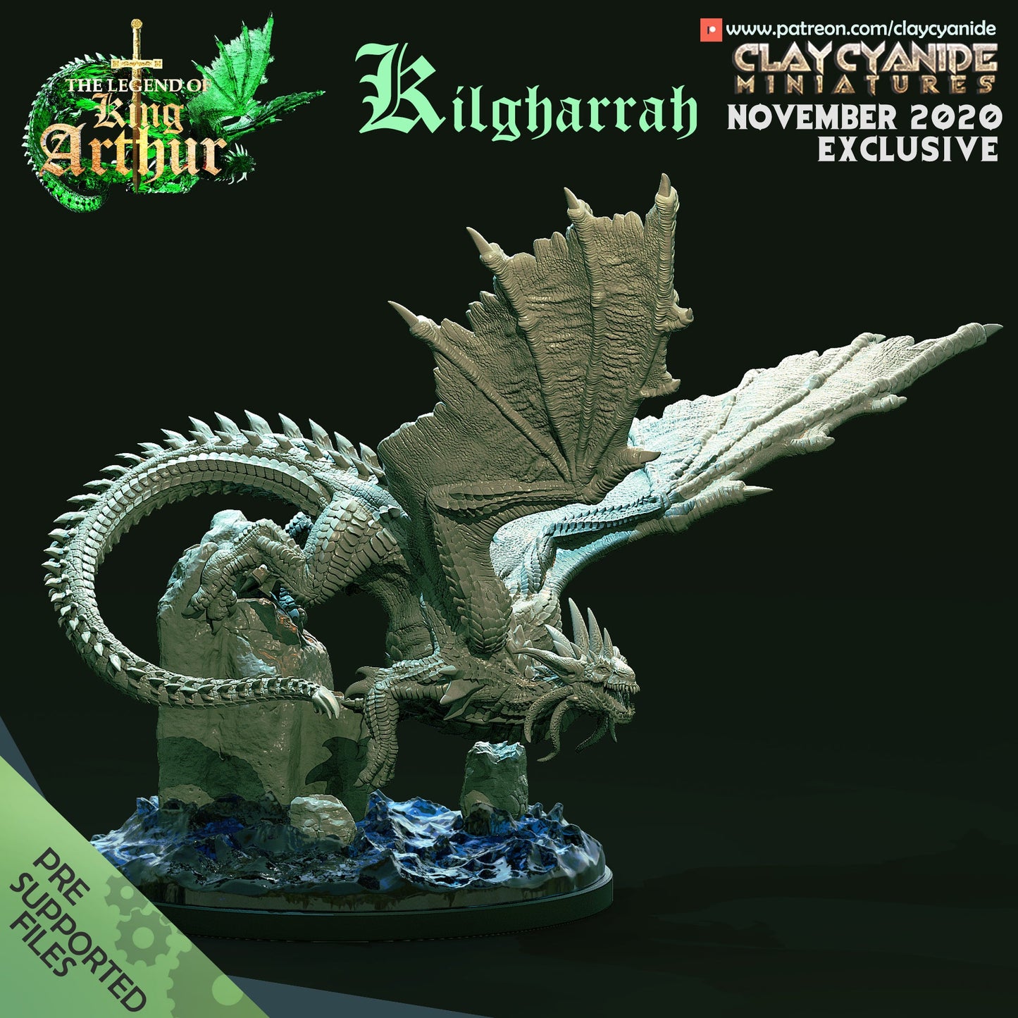 Legend of King Arthur - ClayCyanide - Dark Forge Arts