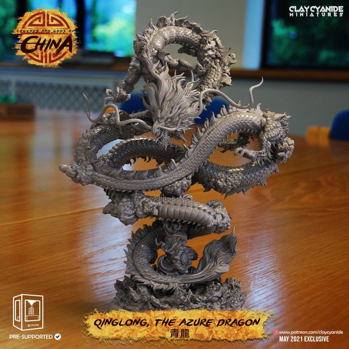 Legends and Gods of China - ClayCyanide - Dark Forge Arts