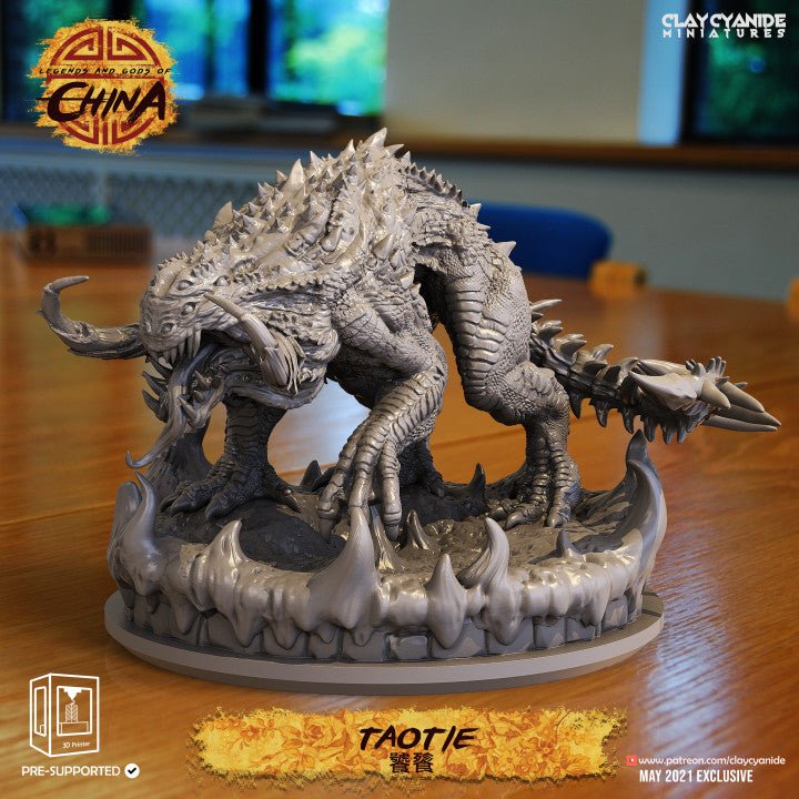 Legends and Gods of China - ClayCyanide - Dark Forge Arts
