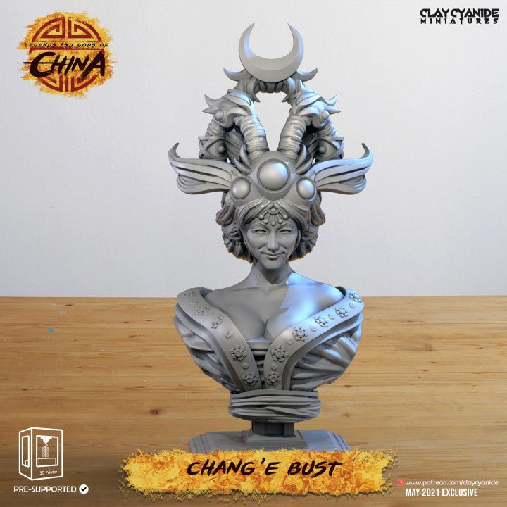 Legends and Gods of China - ClayCyanide - Dark Forge Arts